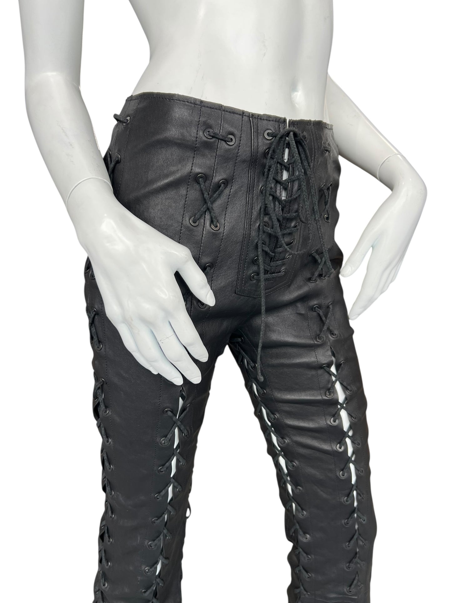 BEN TAVERNITI LEATHER PANTS