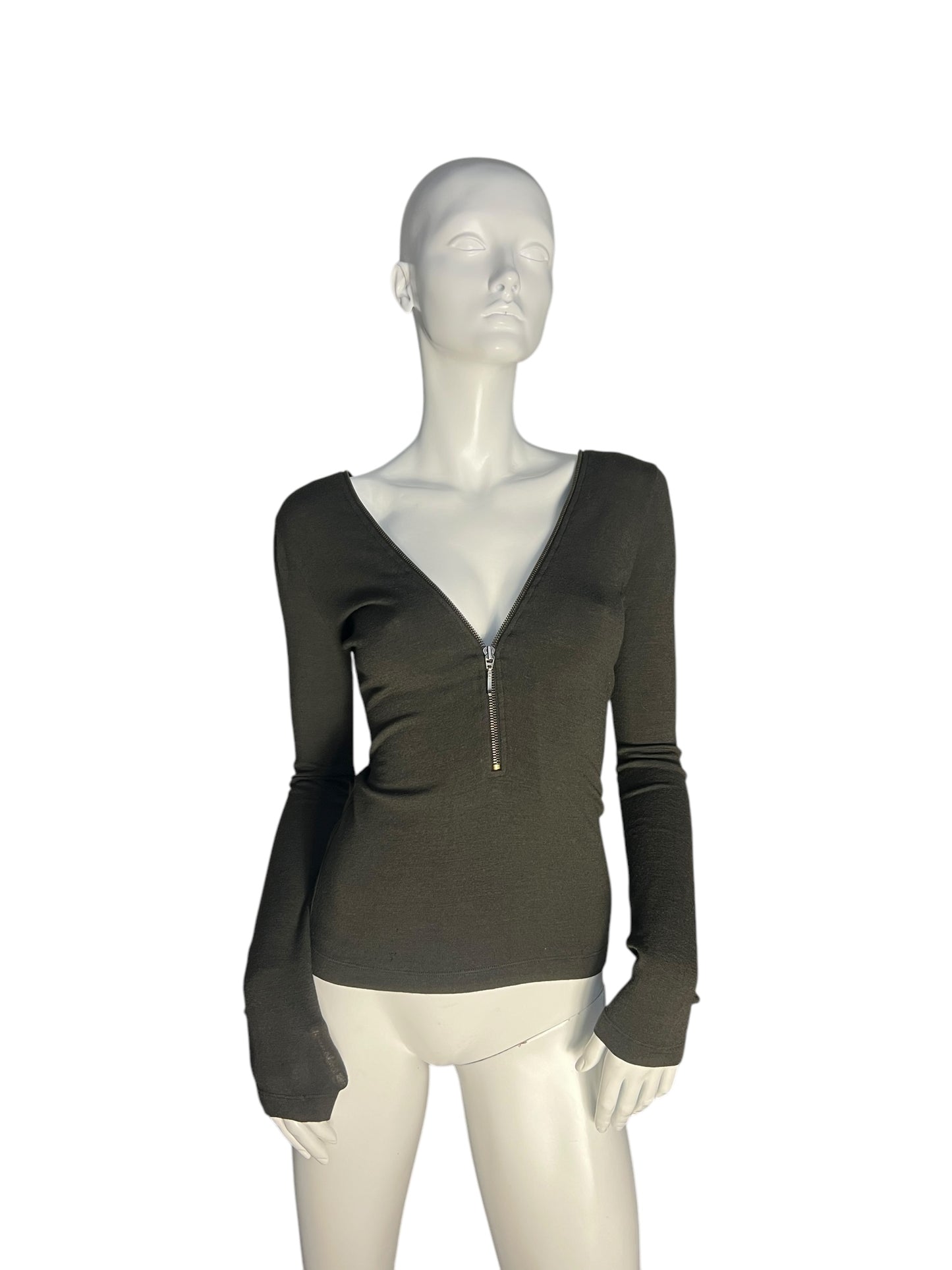 PLEIN SUD ZIP TOP