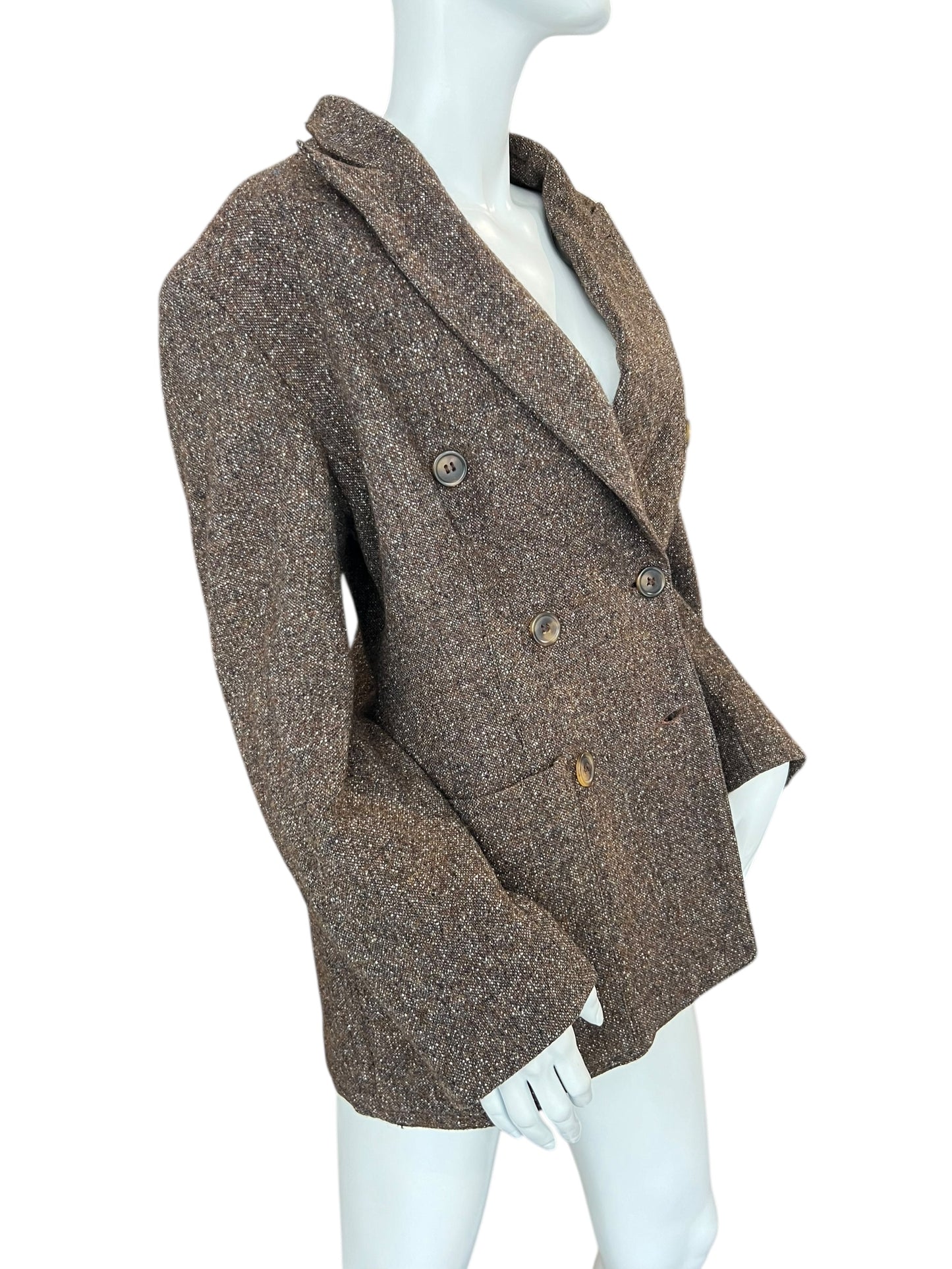 JUNIOR GAULTIER WOOL & SILK BLAZER