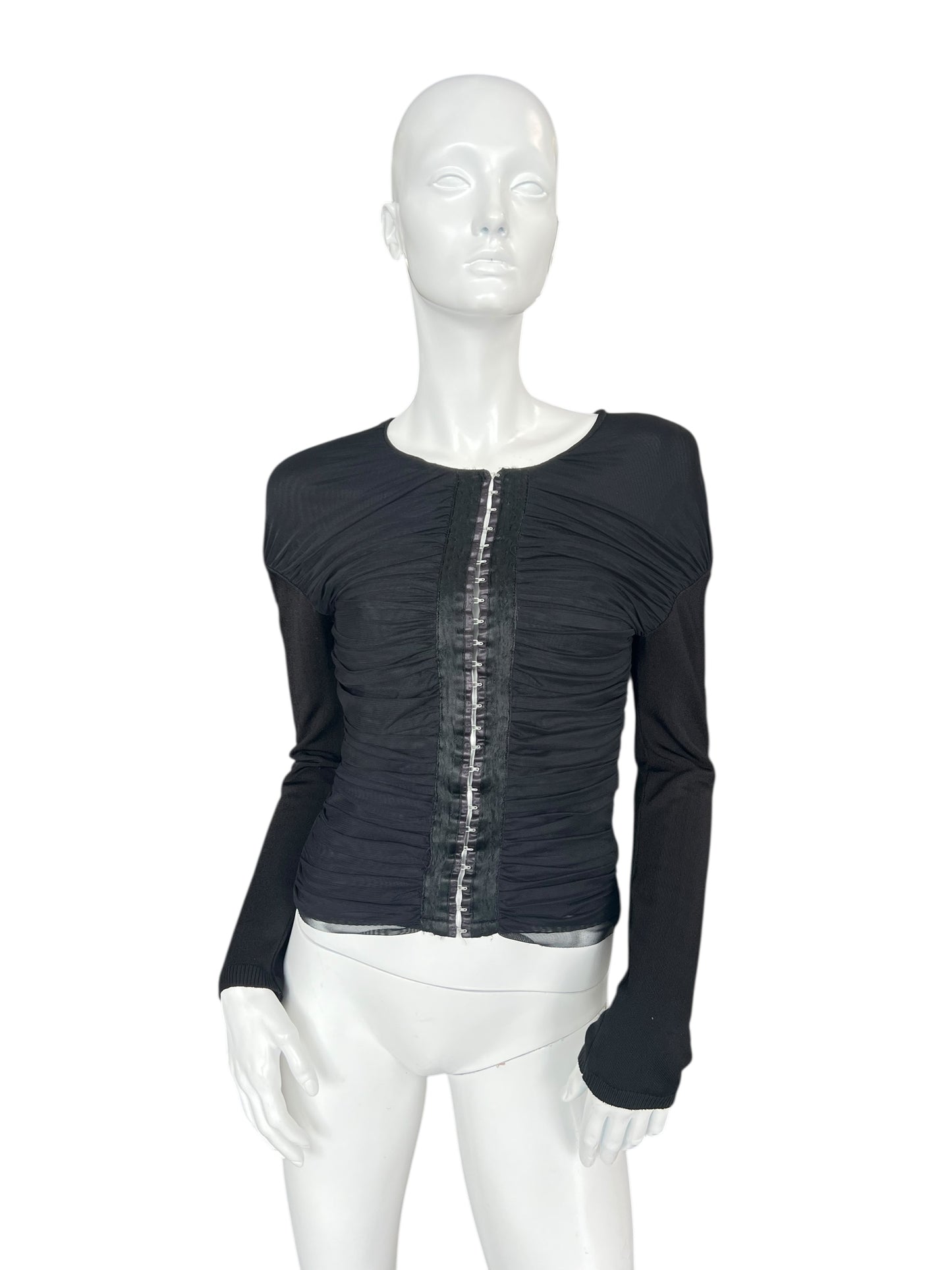 VINTAGE HOOK & EYE TOP