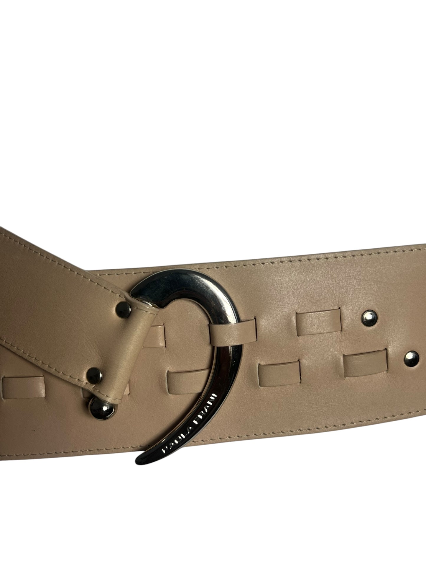 PAOLA FRANI LEATHER BELT