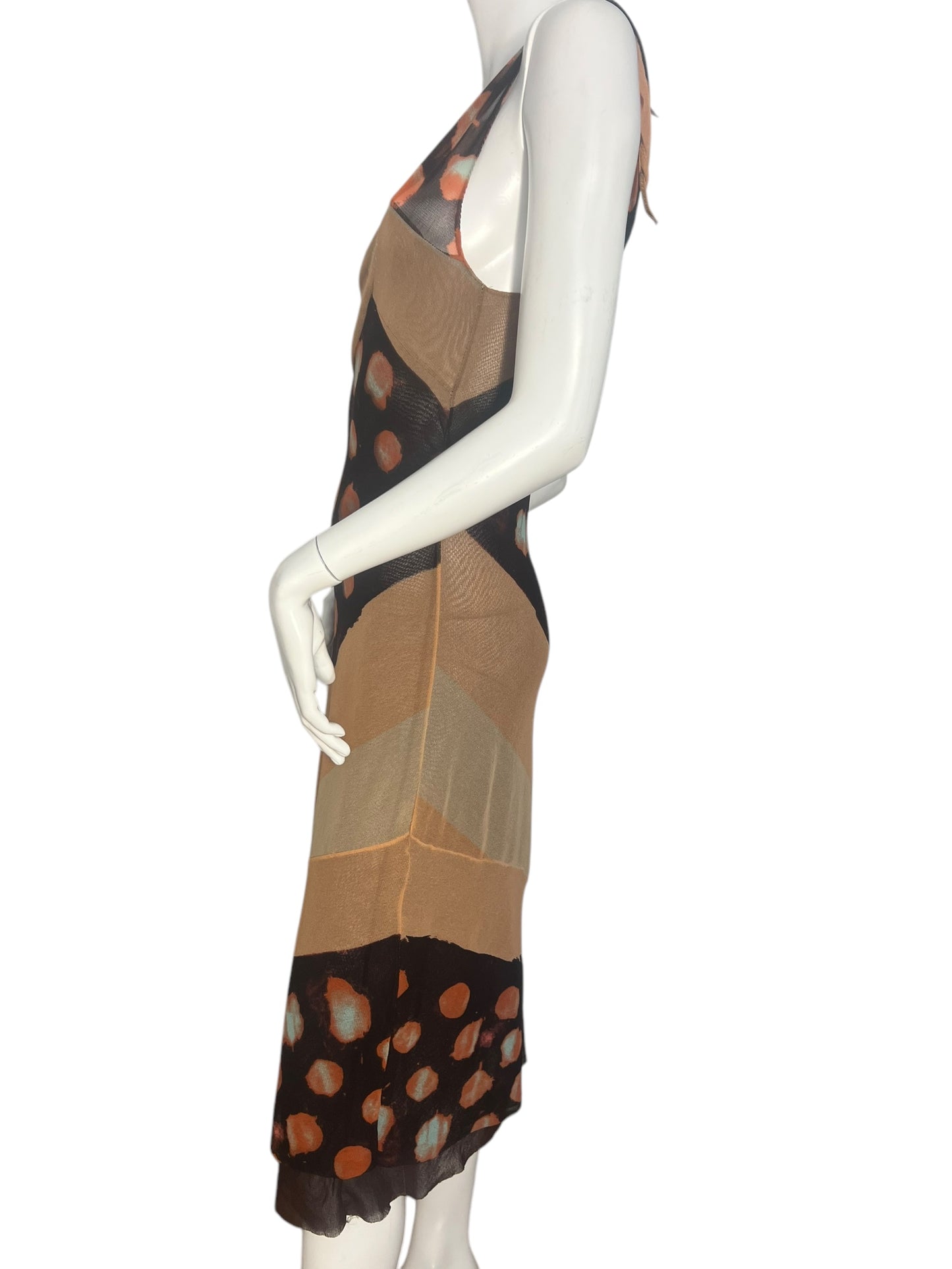 JEAN PAUL GAULTIER S/S 2001 ASYMETRICAL DRESS
