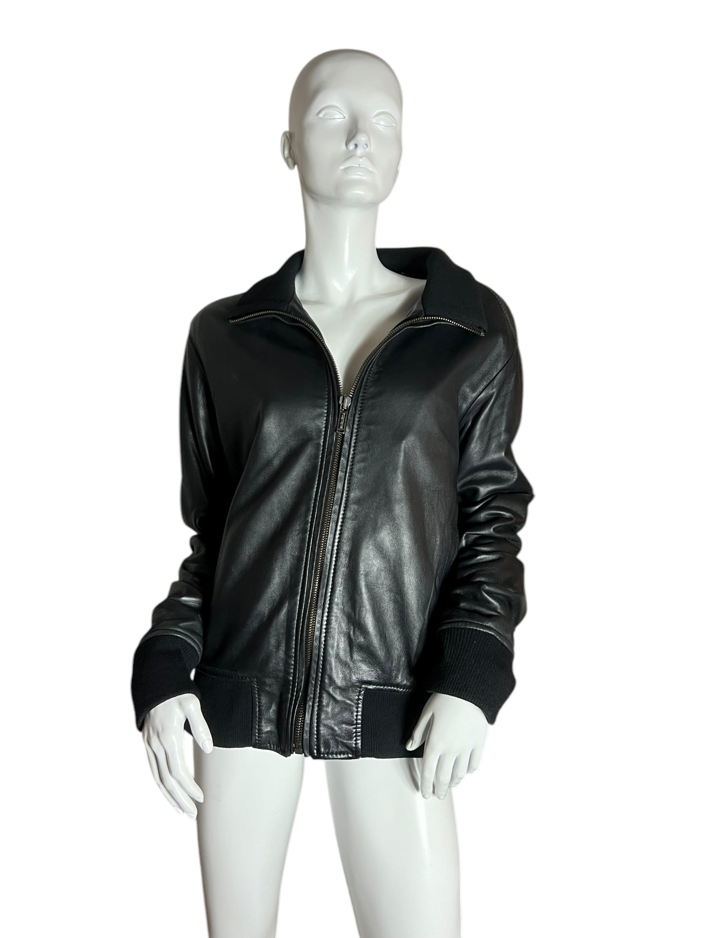 BIKKEMBERGS LEATHER JACKET