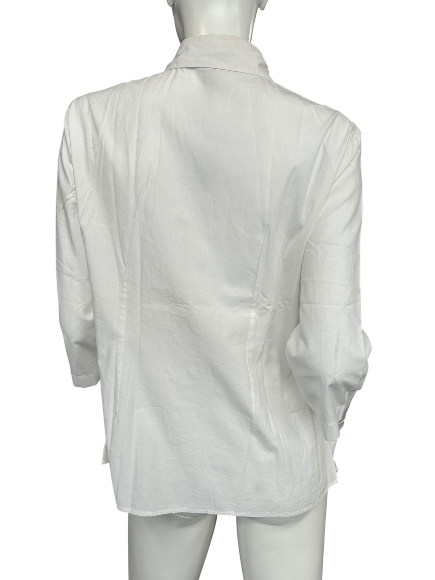 ANNE FONTAINE PATCHED UP COTTON SHIRT