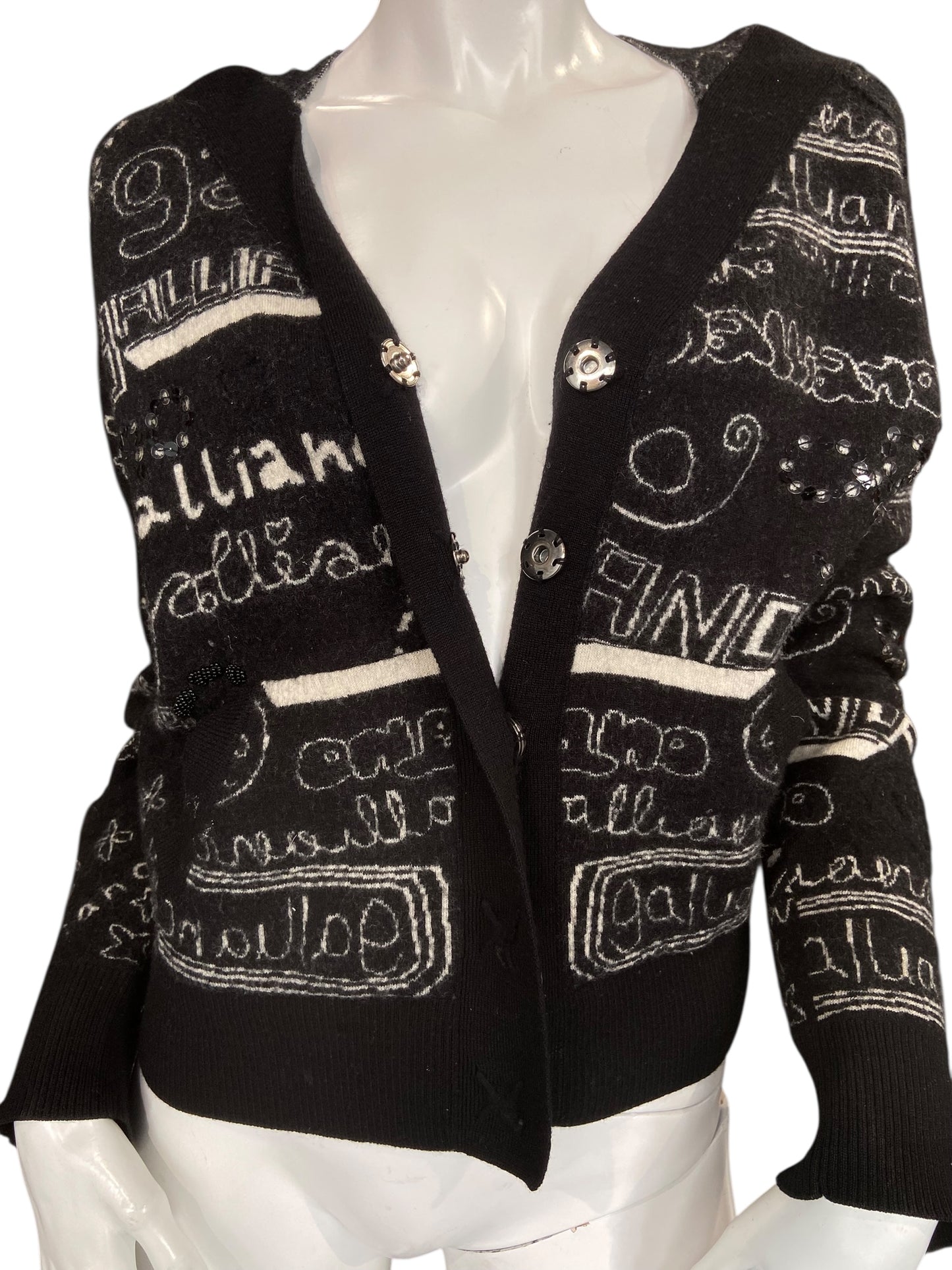 JOHN GALLIANO HOODED SWEATER