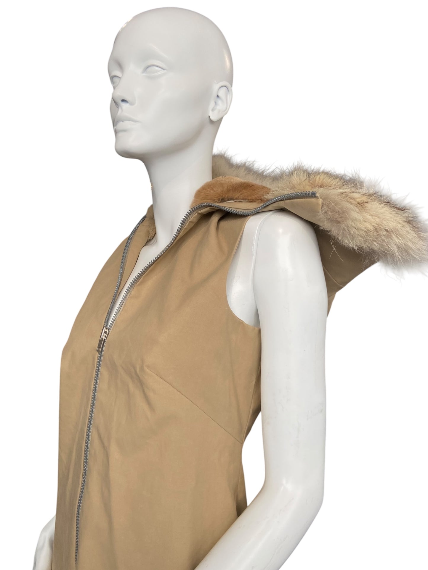 CELINE FUR DRESS