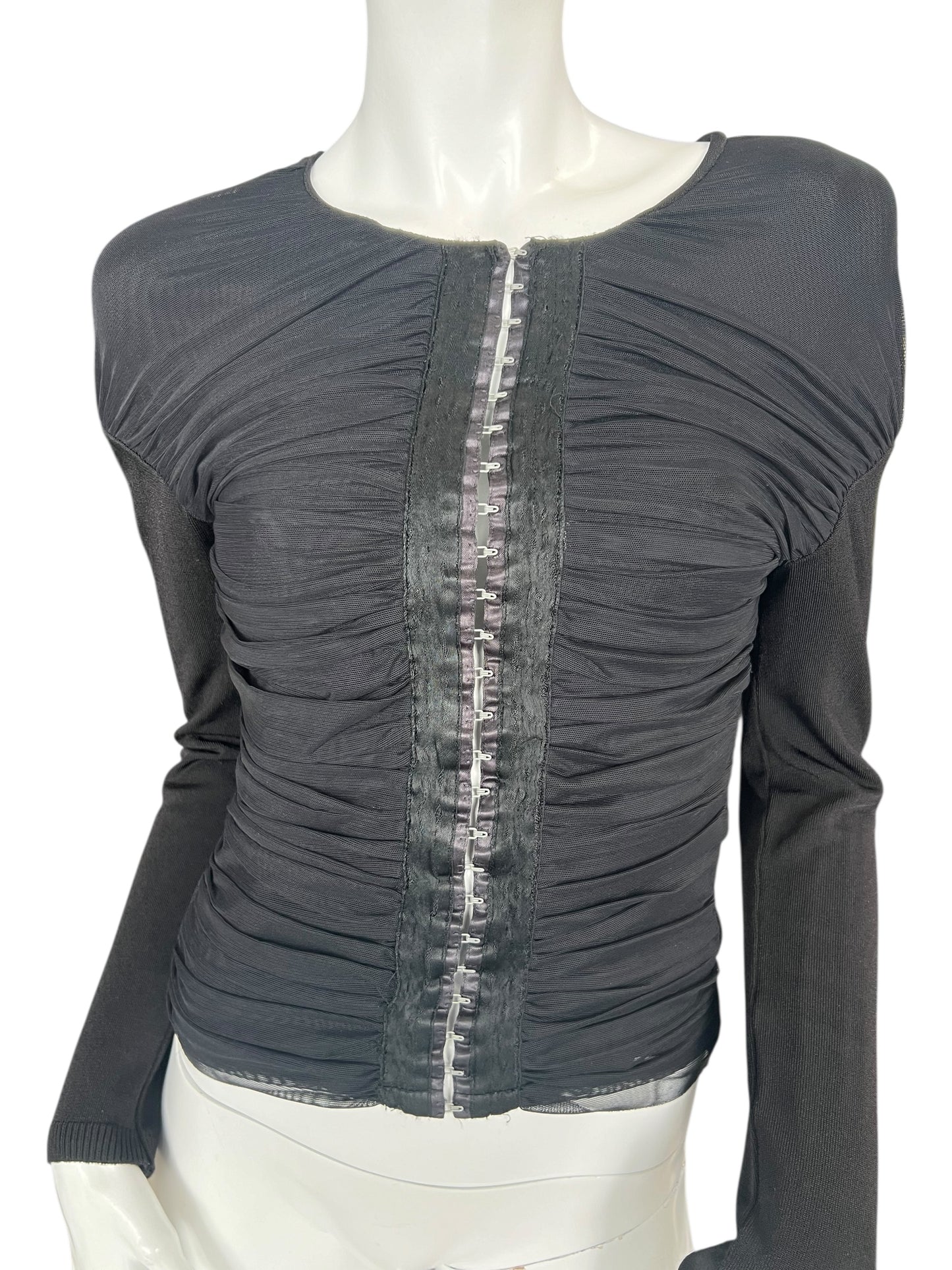 VINTAGE HOOK & EYE TOP