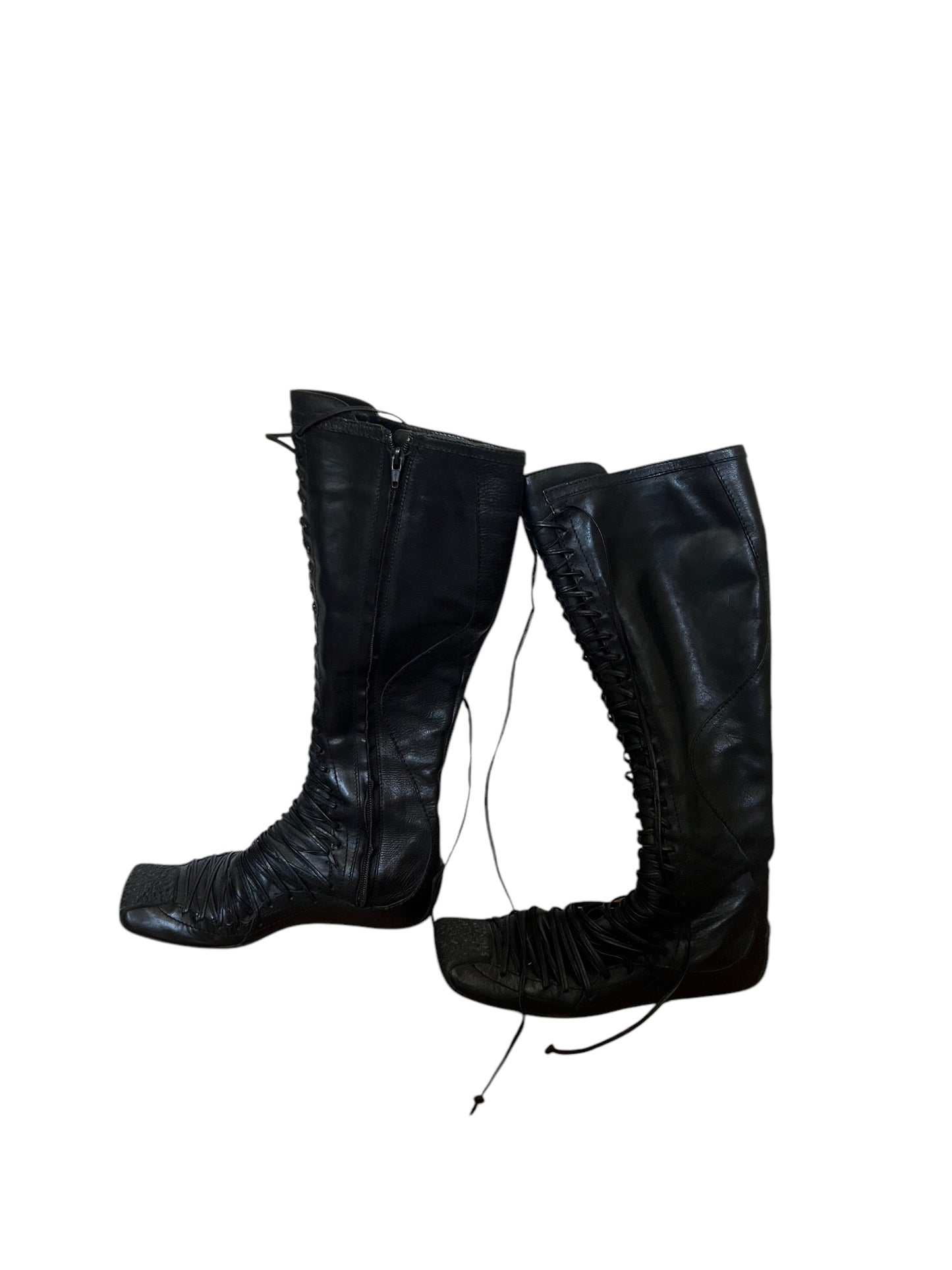 DIOR BY GALLIANO F/W 2002 NINJA BOOTS