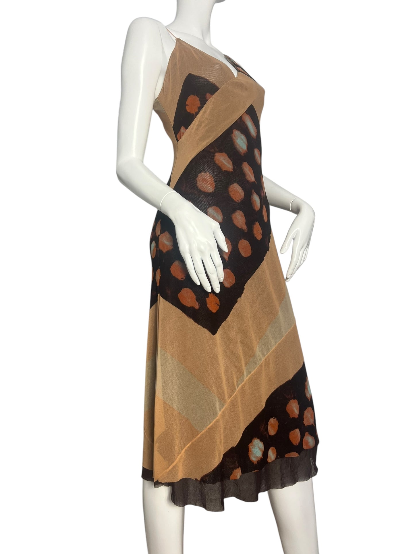 JEAN PAUL GAULTIER S/S 2001 ASYMETRICAL DRESS