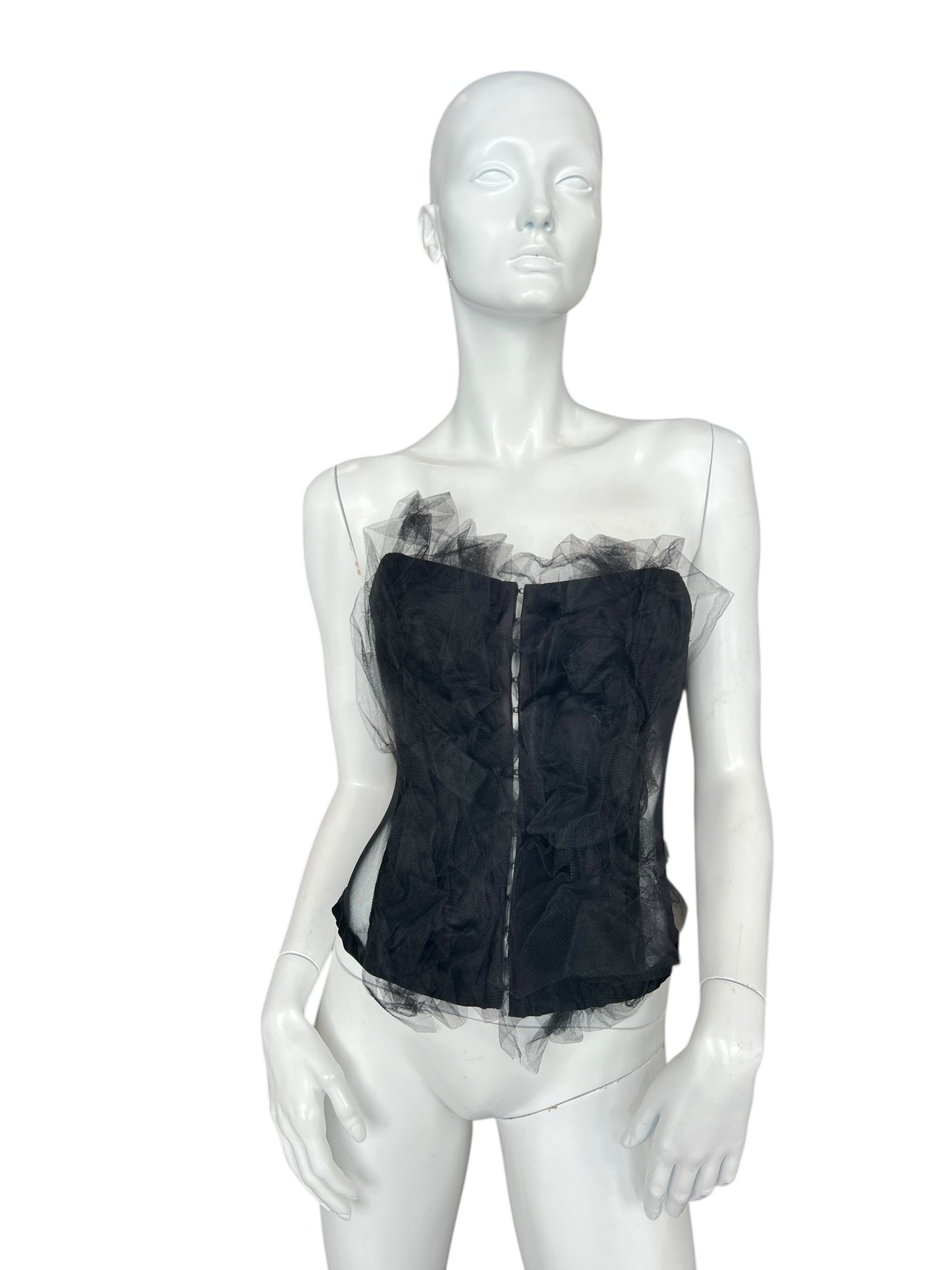 HOMEMADE TULLE BUSTIER