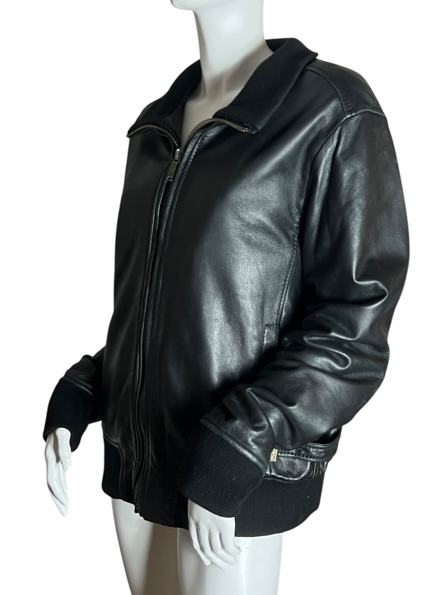 BIKKEMBERGS LEATHER JACKET