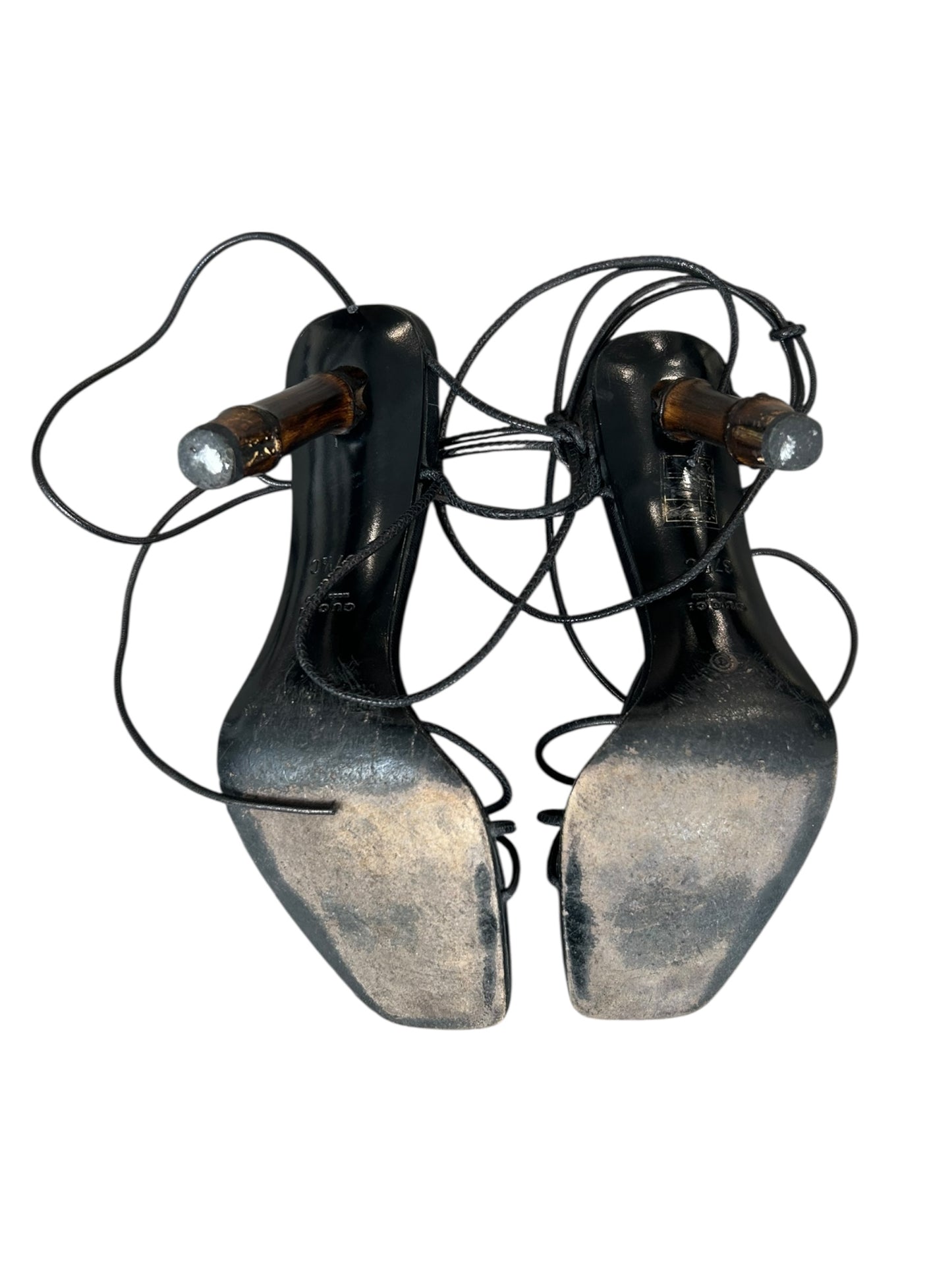 GUCCI S/S 2002 LEATHER SANDALS