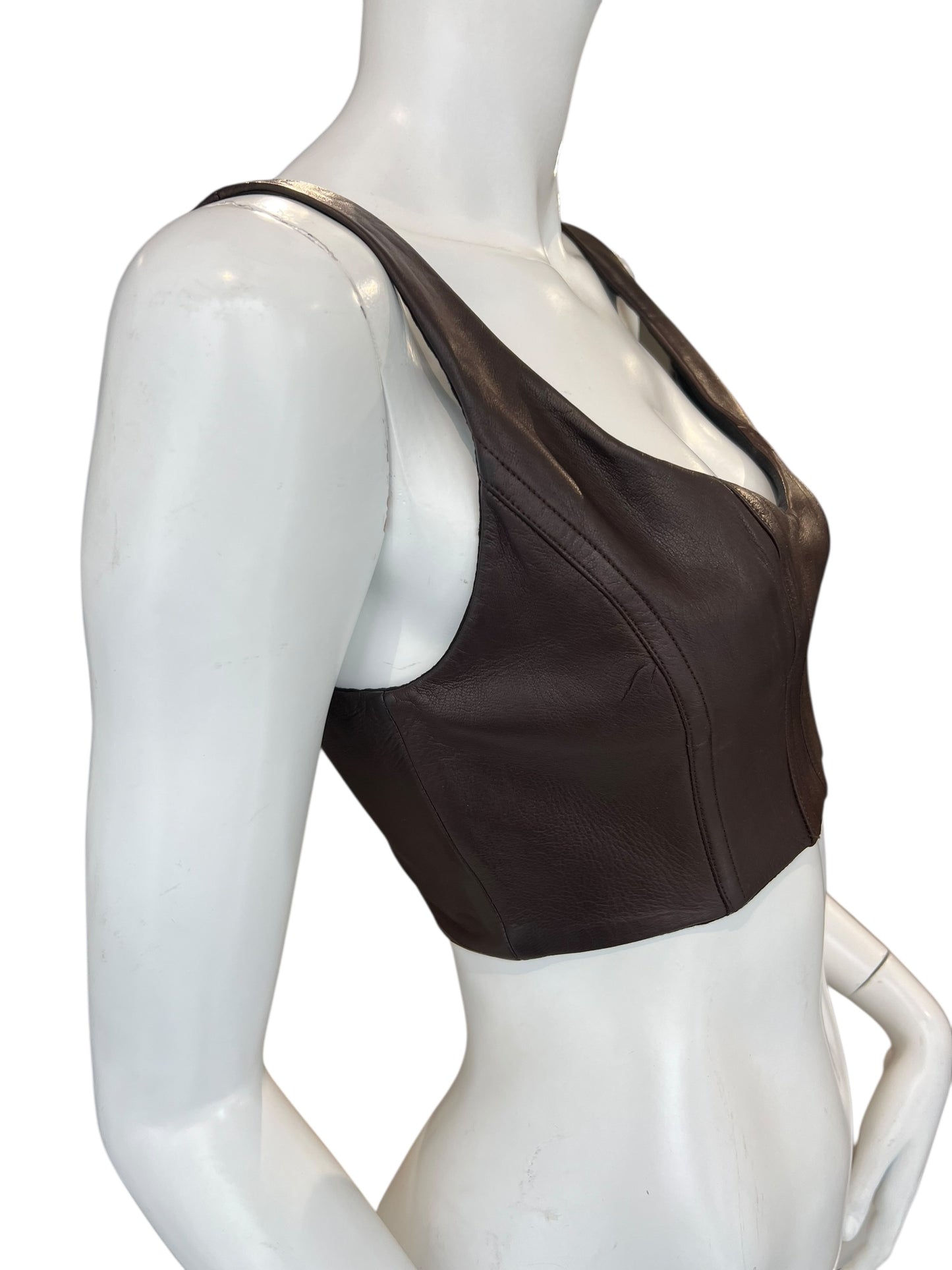 PLEIN SUD F/W 1994 LEATHER TOP