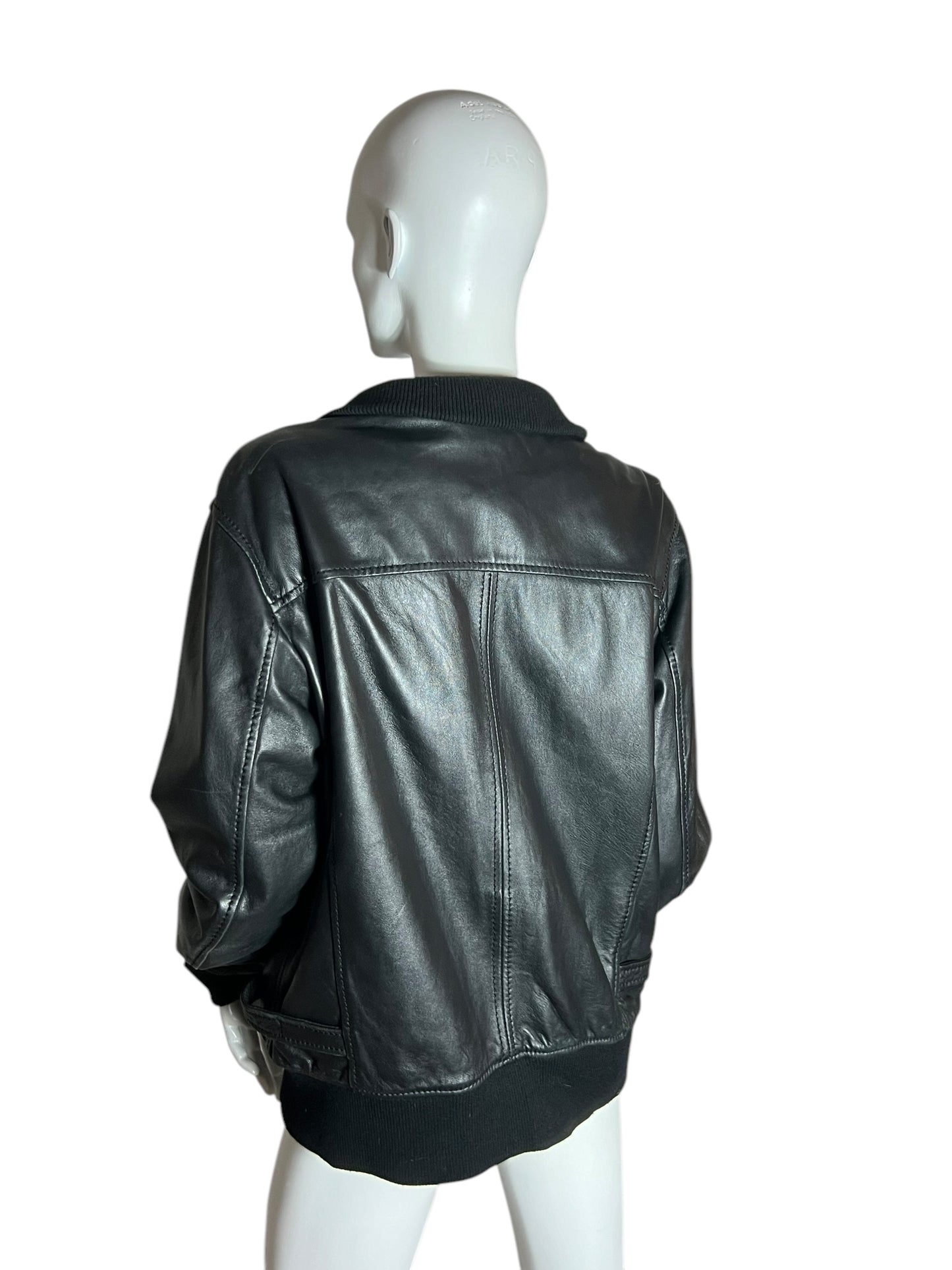 BIKKEMBERGS LEATHER JACKET