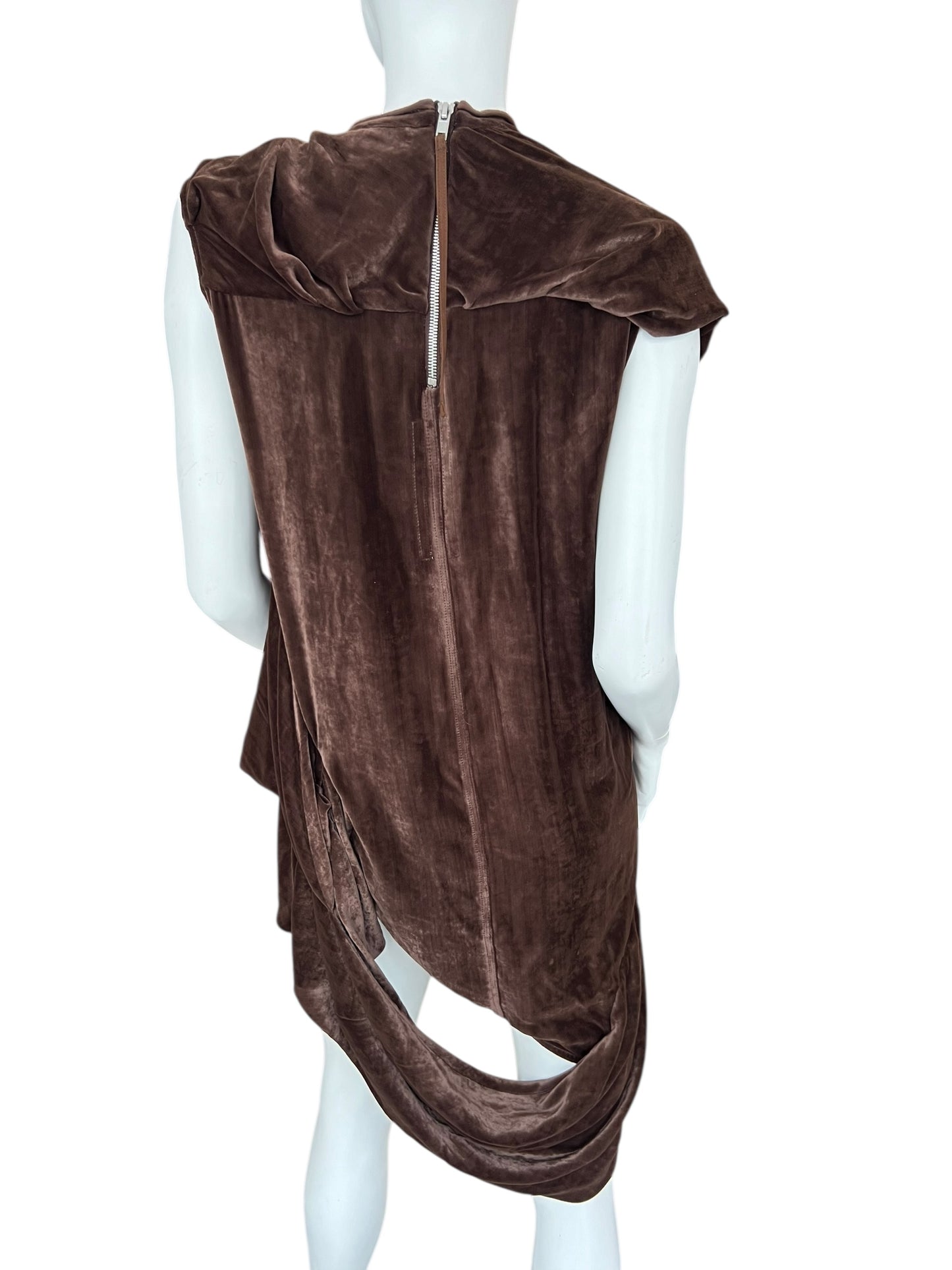 RICK OWENS F/W 2015 VELVET TOP