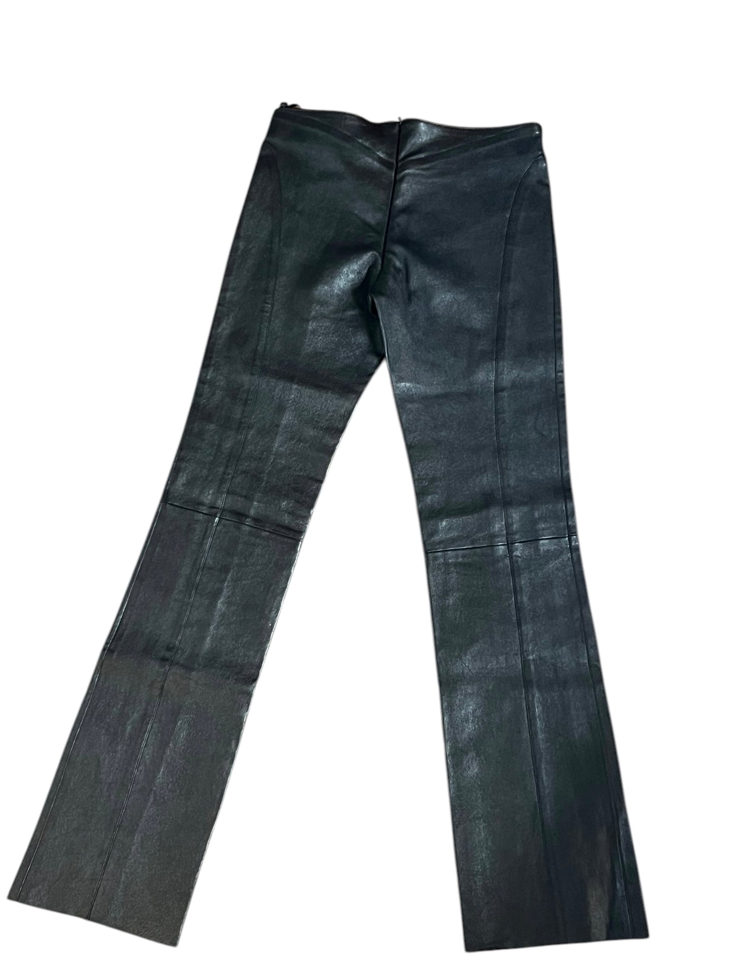 JITROIS LAMB LEATHER PANTS