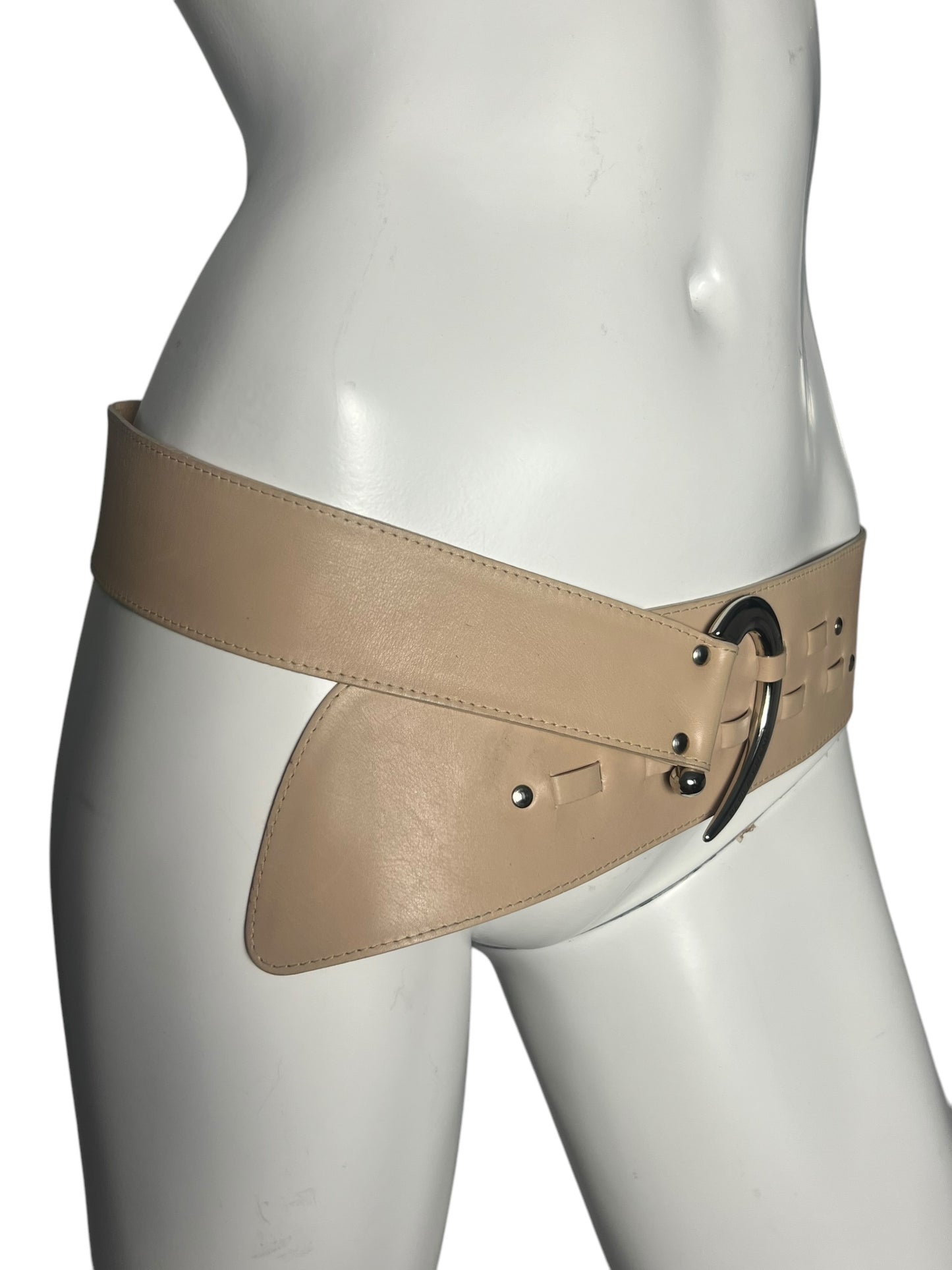 PAOLA FRANI LEATHER BELT