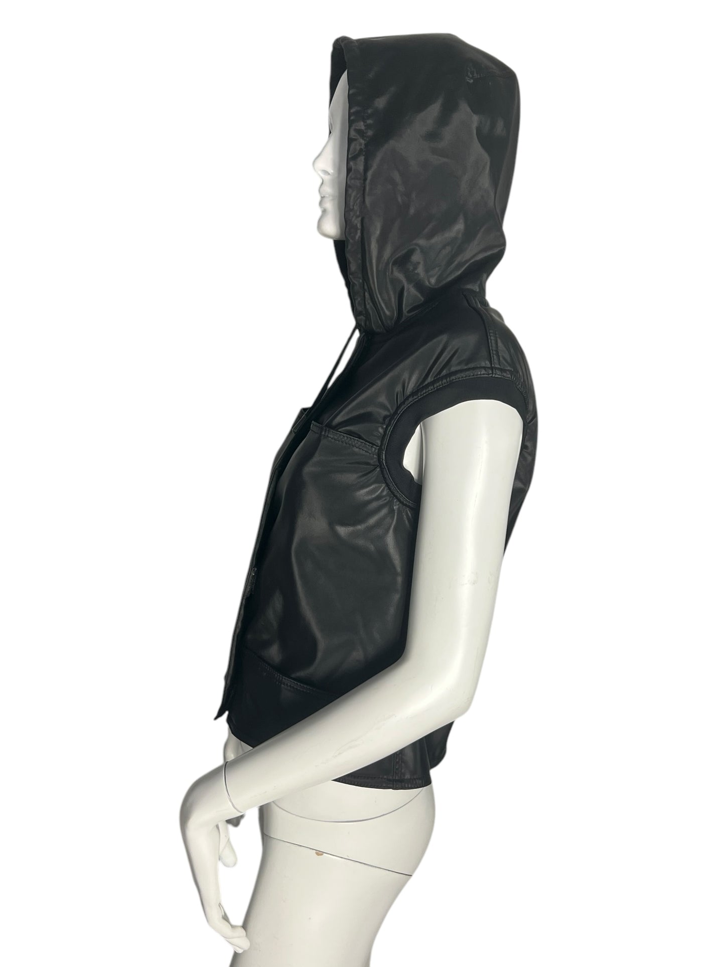 PLEIN SUD HOODED VEST