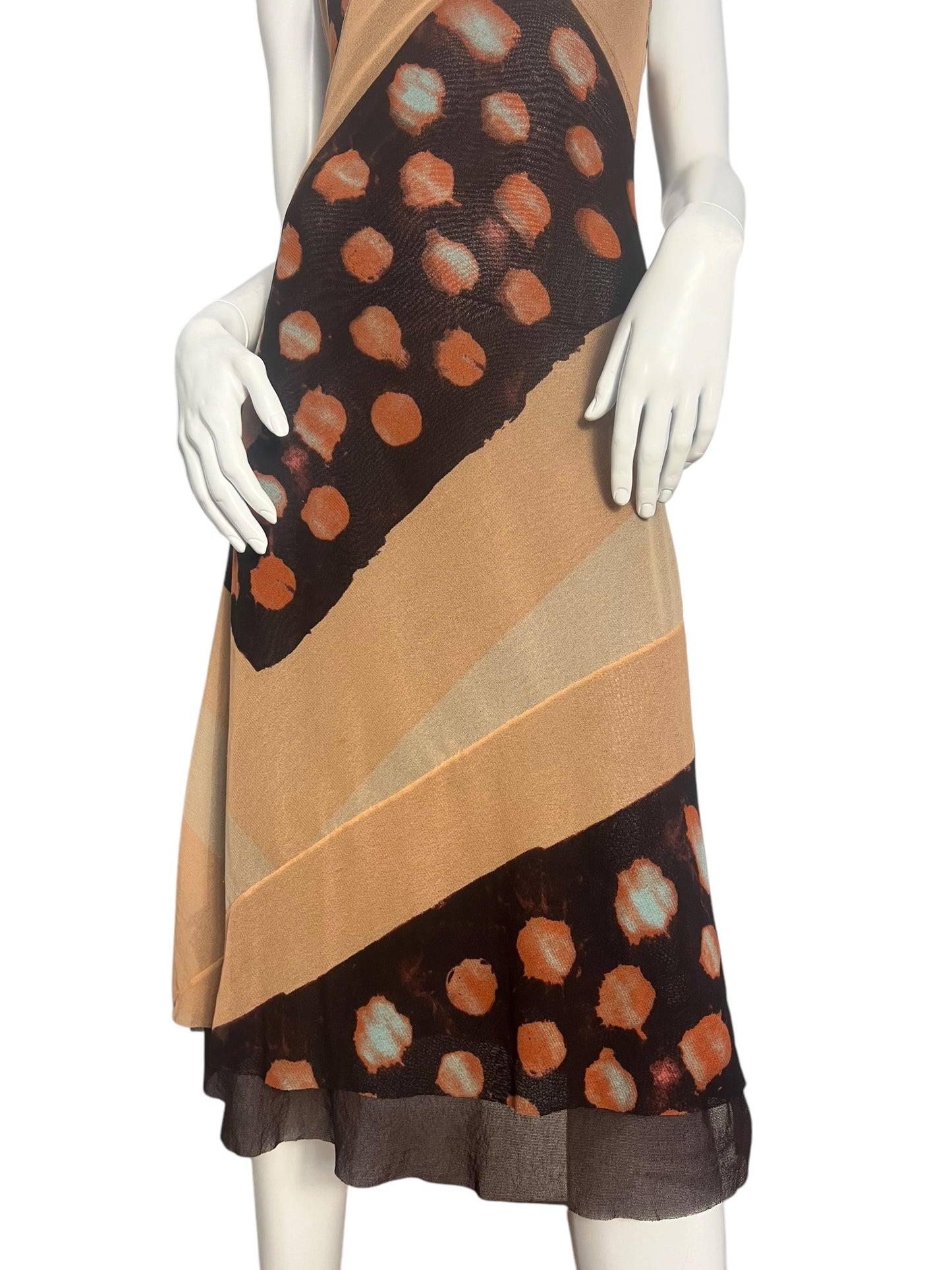 JEAN PAUL GAULTIER S/S 2001 ASYMETRICAL DRESS