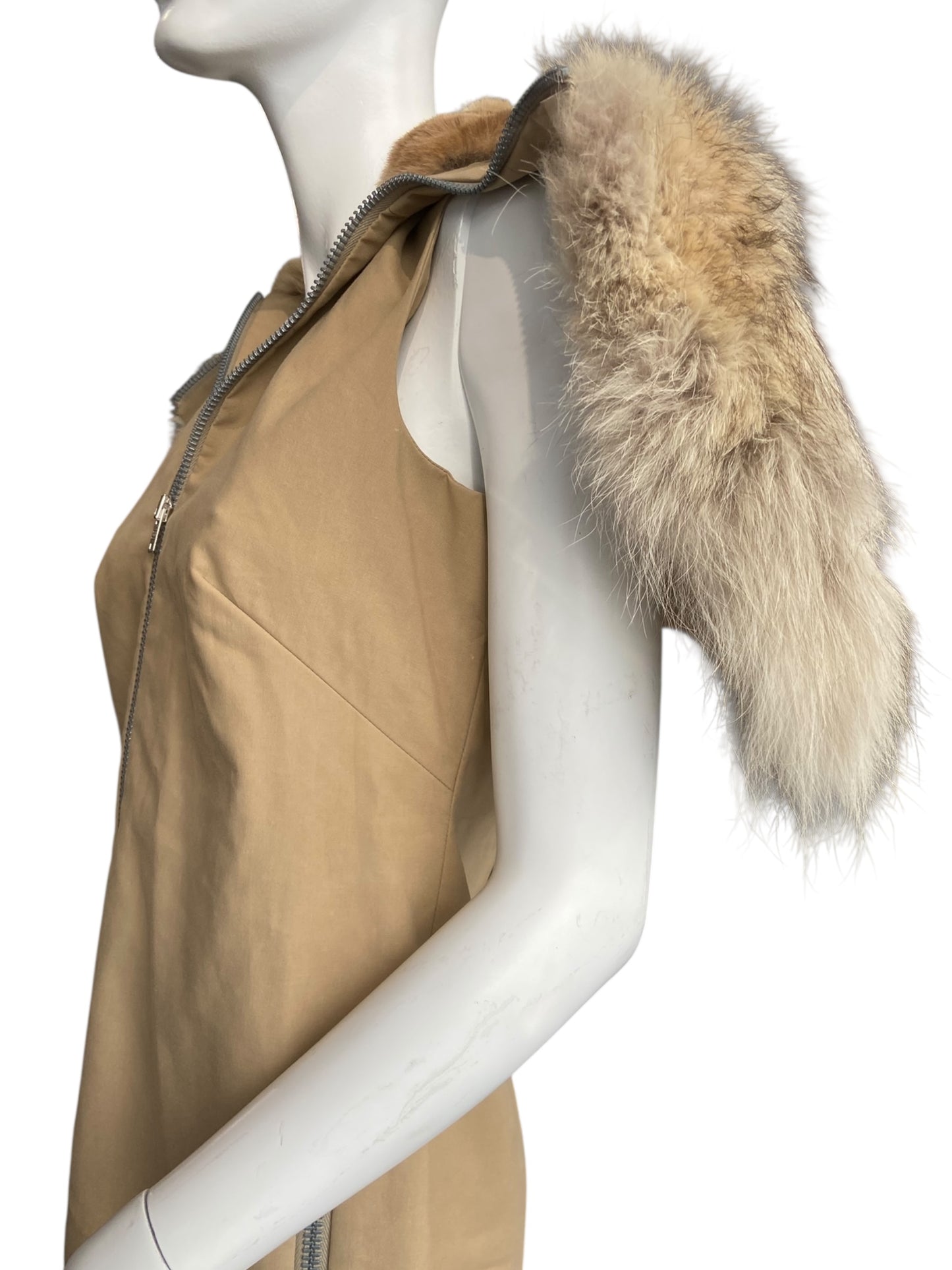 CELINE FUR DRESS