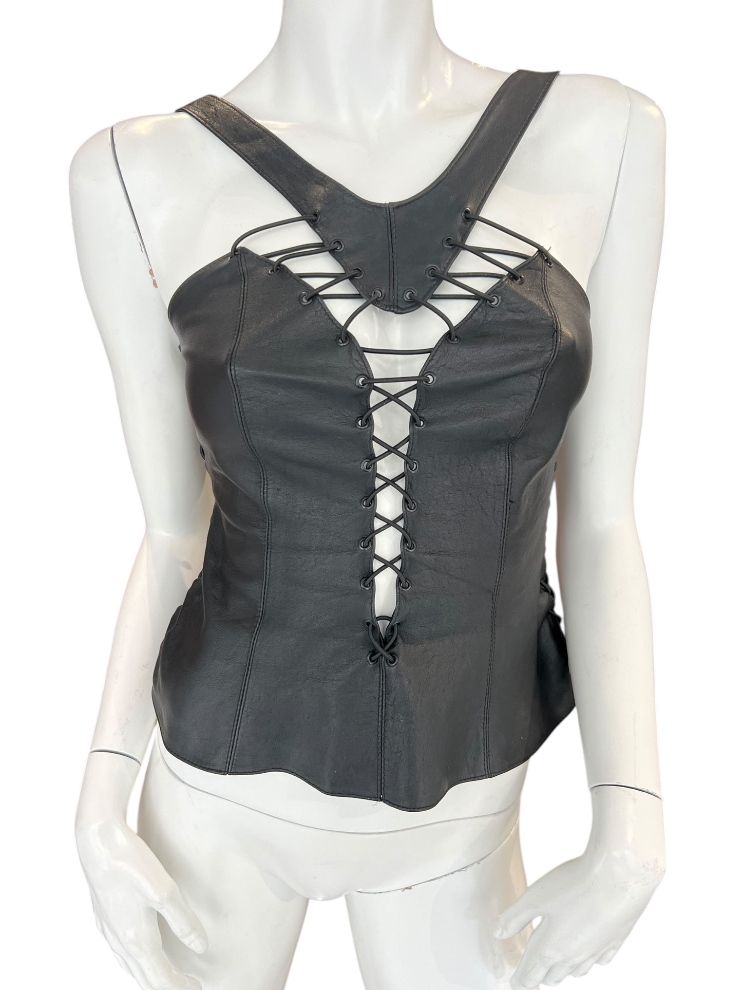 VINTAGE LEATHER TOP
