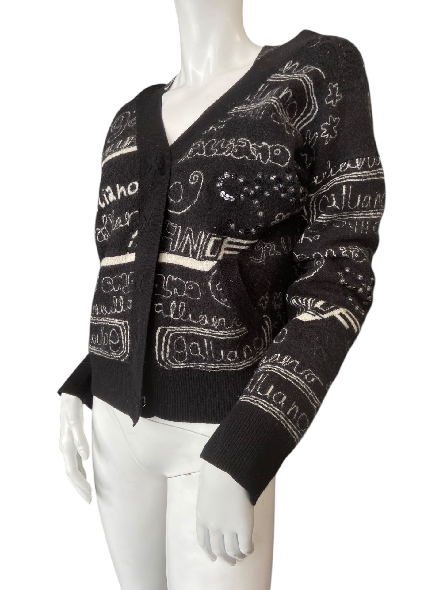 JOHN GALLIANO HOODED SWEATER