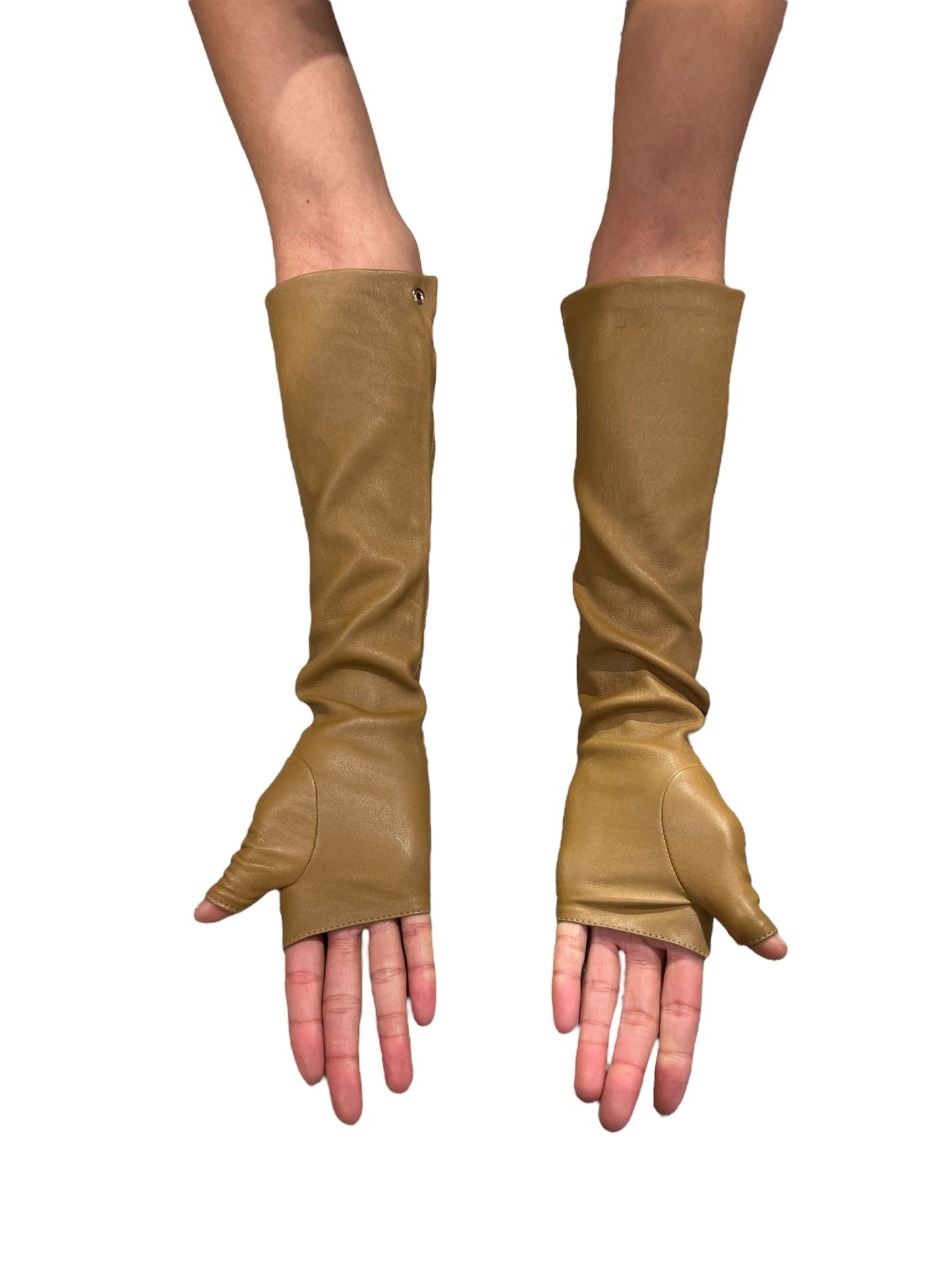 CHRISTIAN DIOR LEATHER MITTEN