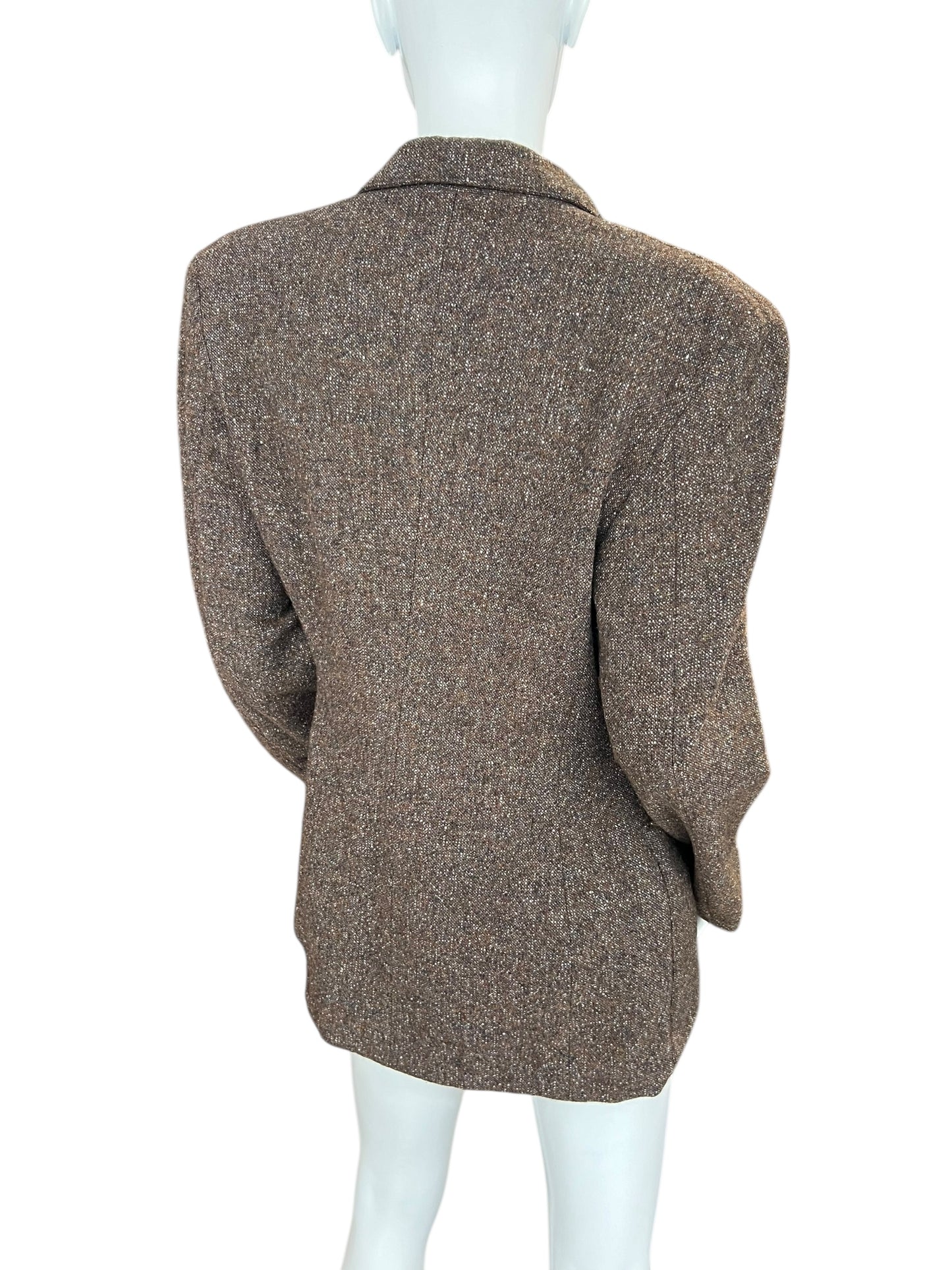 JUNIOR GAULTIER WOOL & SILK BLAZER