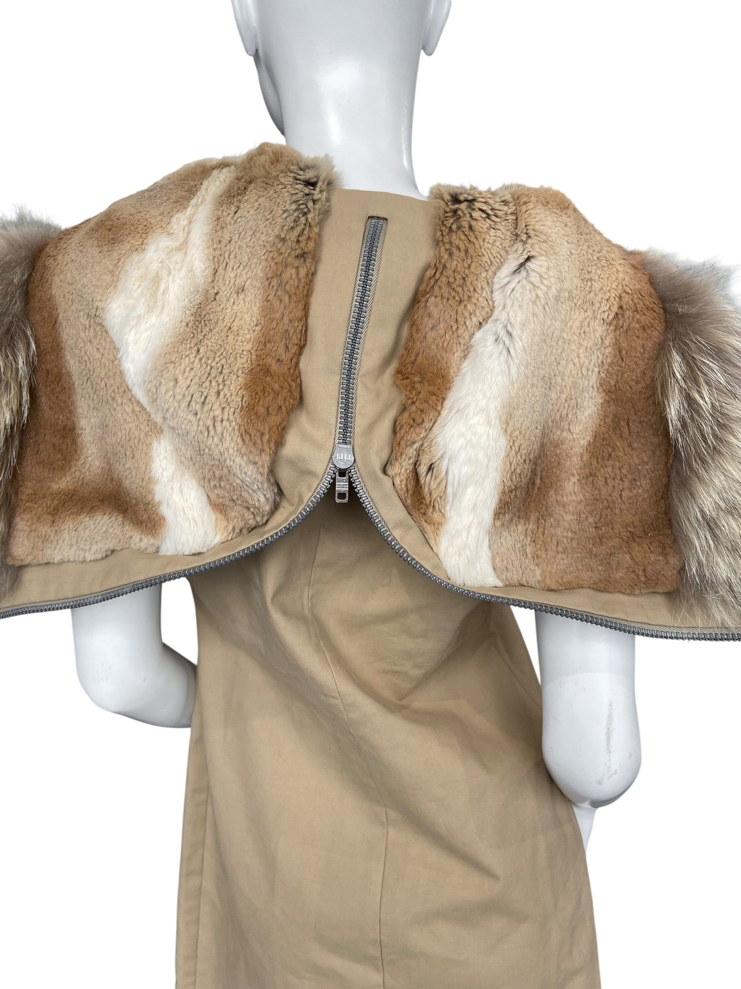 CELINE FUR DRESS