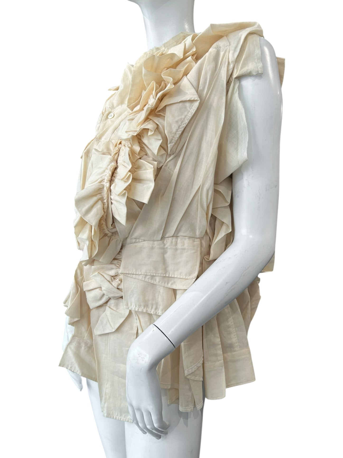 COMME DES GARÇONS FOLDED BLOUSE