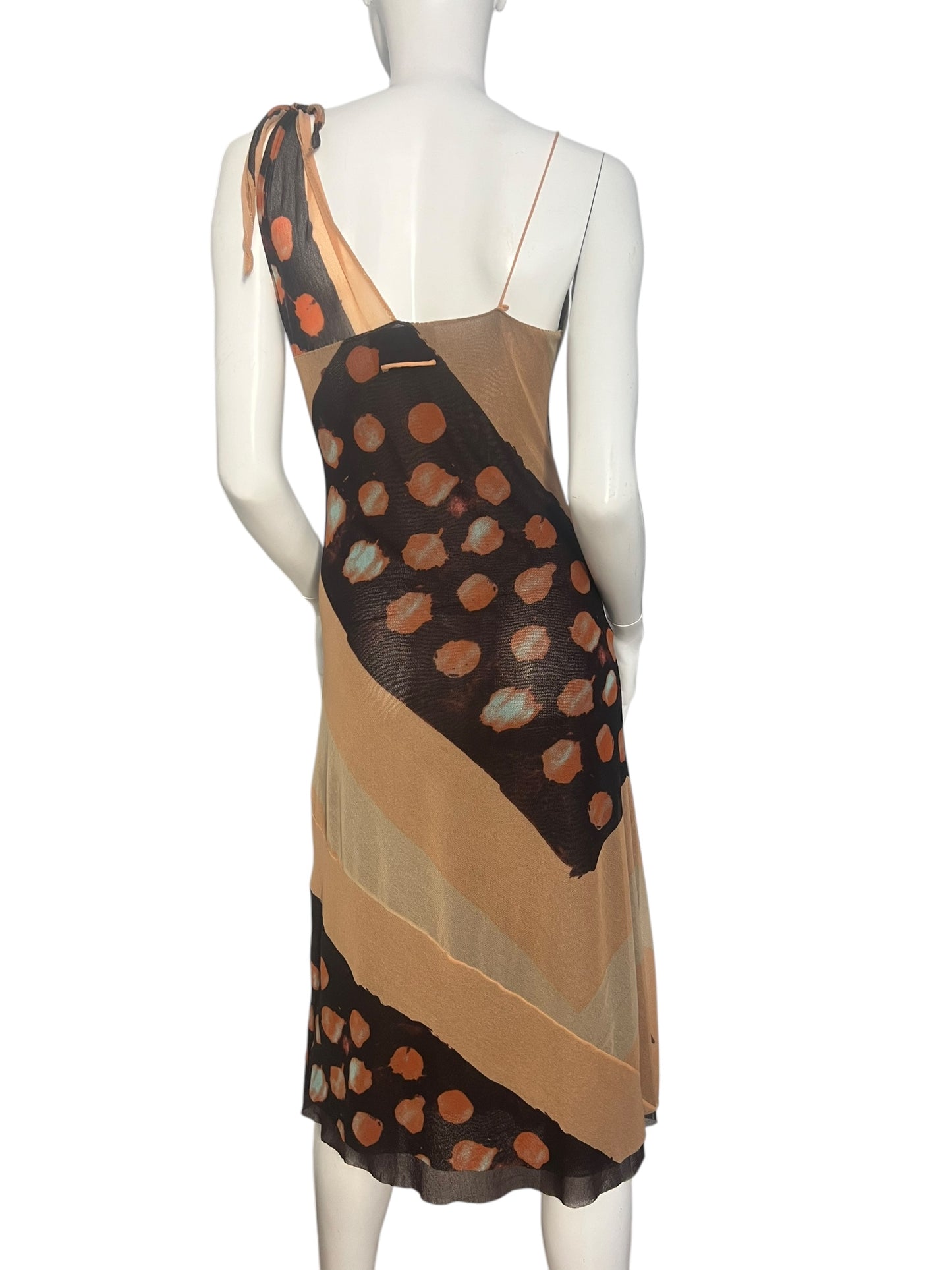 JEAN PAUL GAULTIER S/S 2001 ASYMETRICAL DRESS