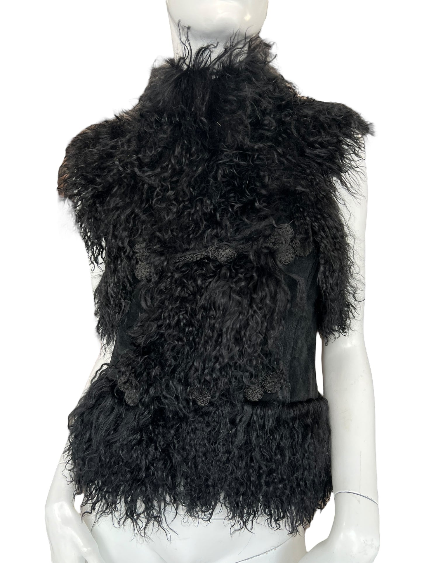 VINTAGE MONGOLIAN LAMB FUR VEST
