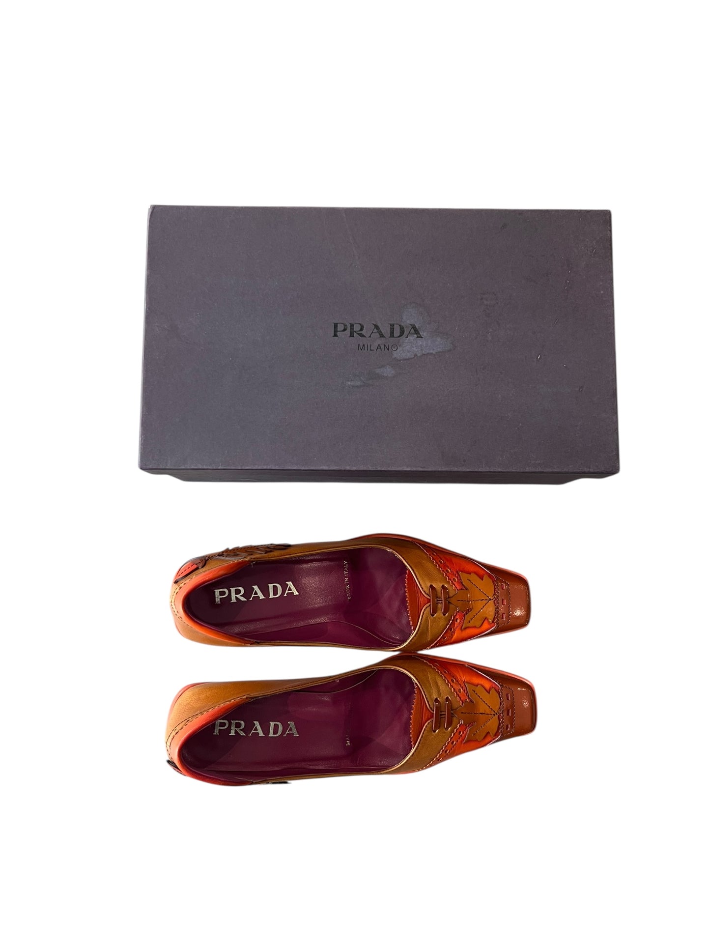PRADA F/W 1999 LEAF HEELS