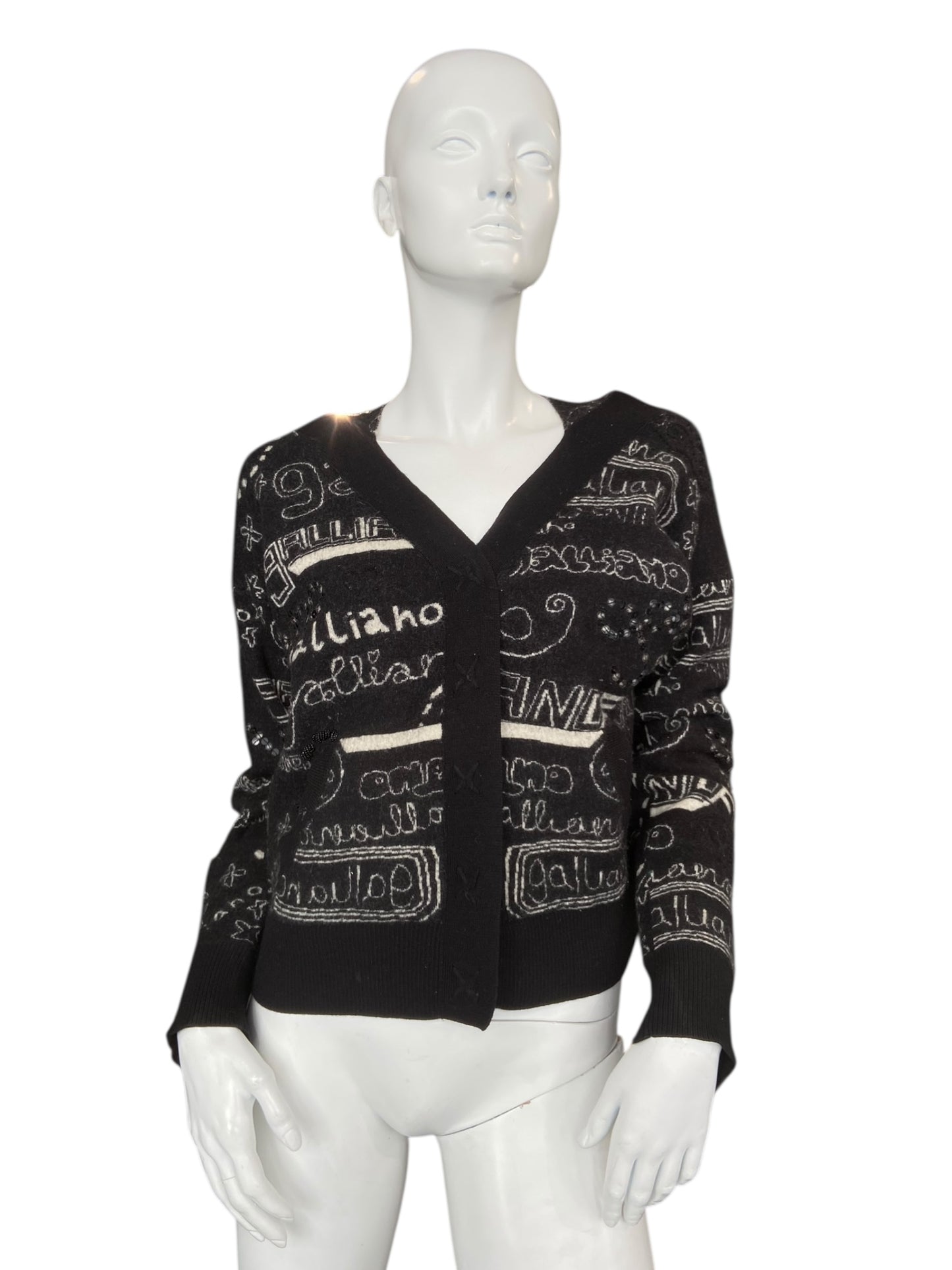 JOHN GALLIANO HOODED SWEATER