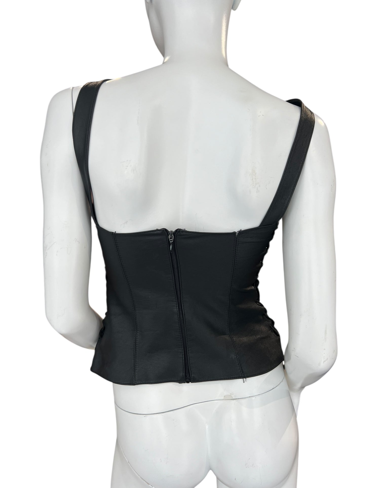 VINTAGE LEATHER TOP