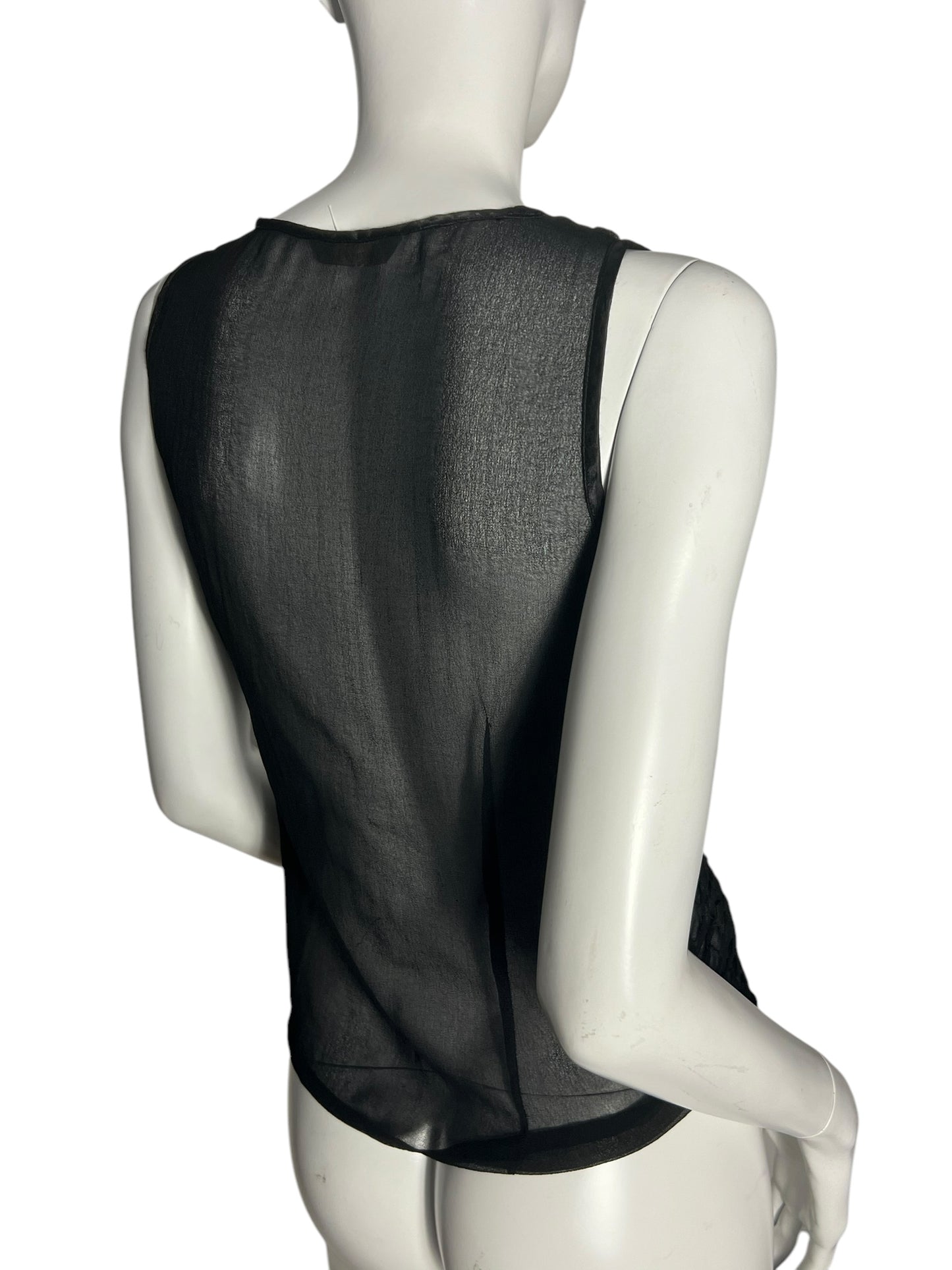 VINTAGE SHEER TULLE TOP