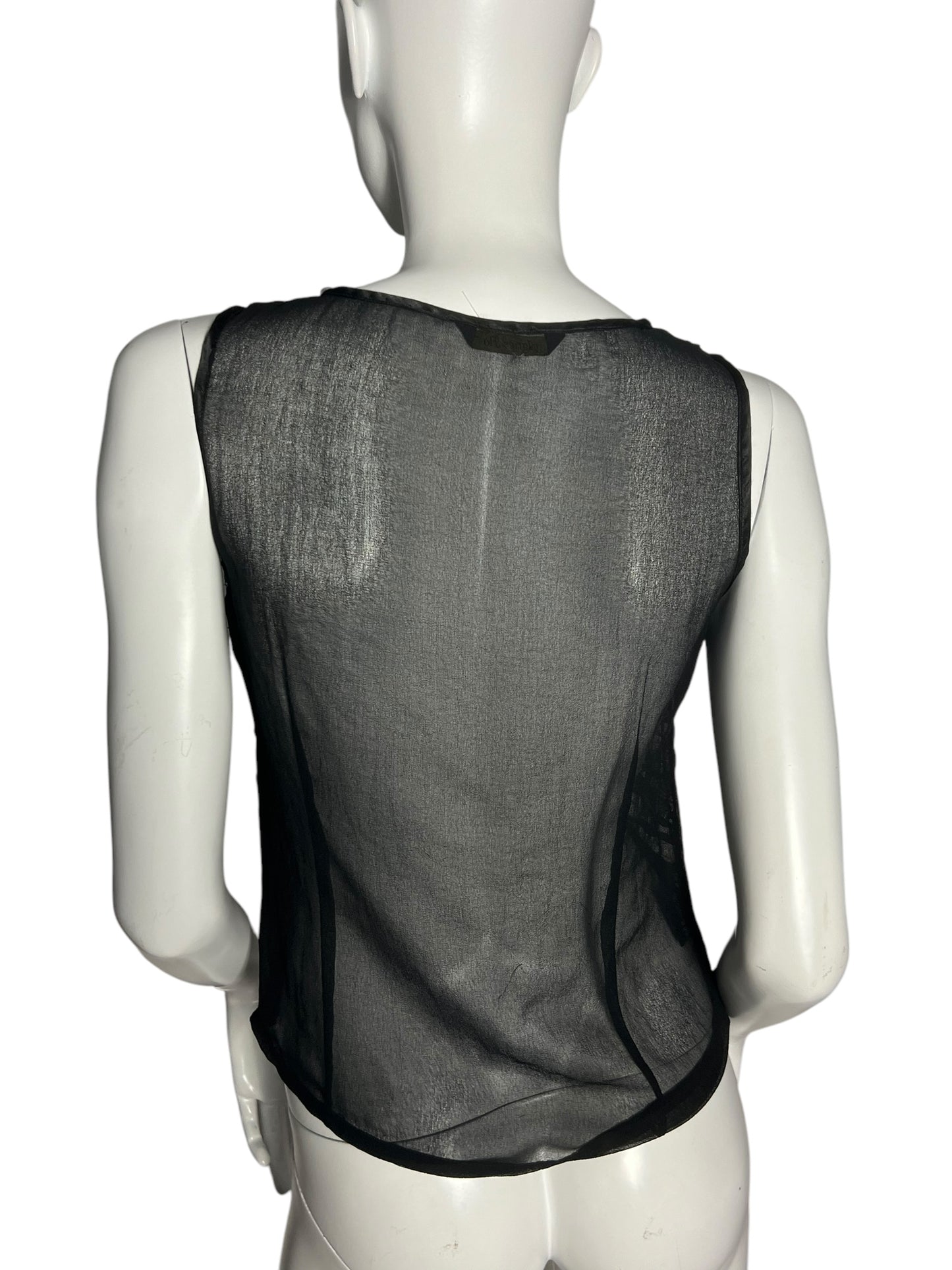 VINTAGE SHEER TULLE TOP