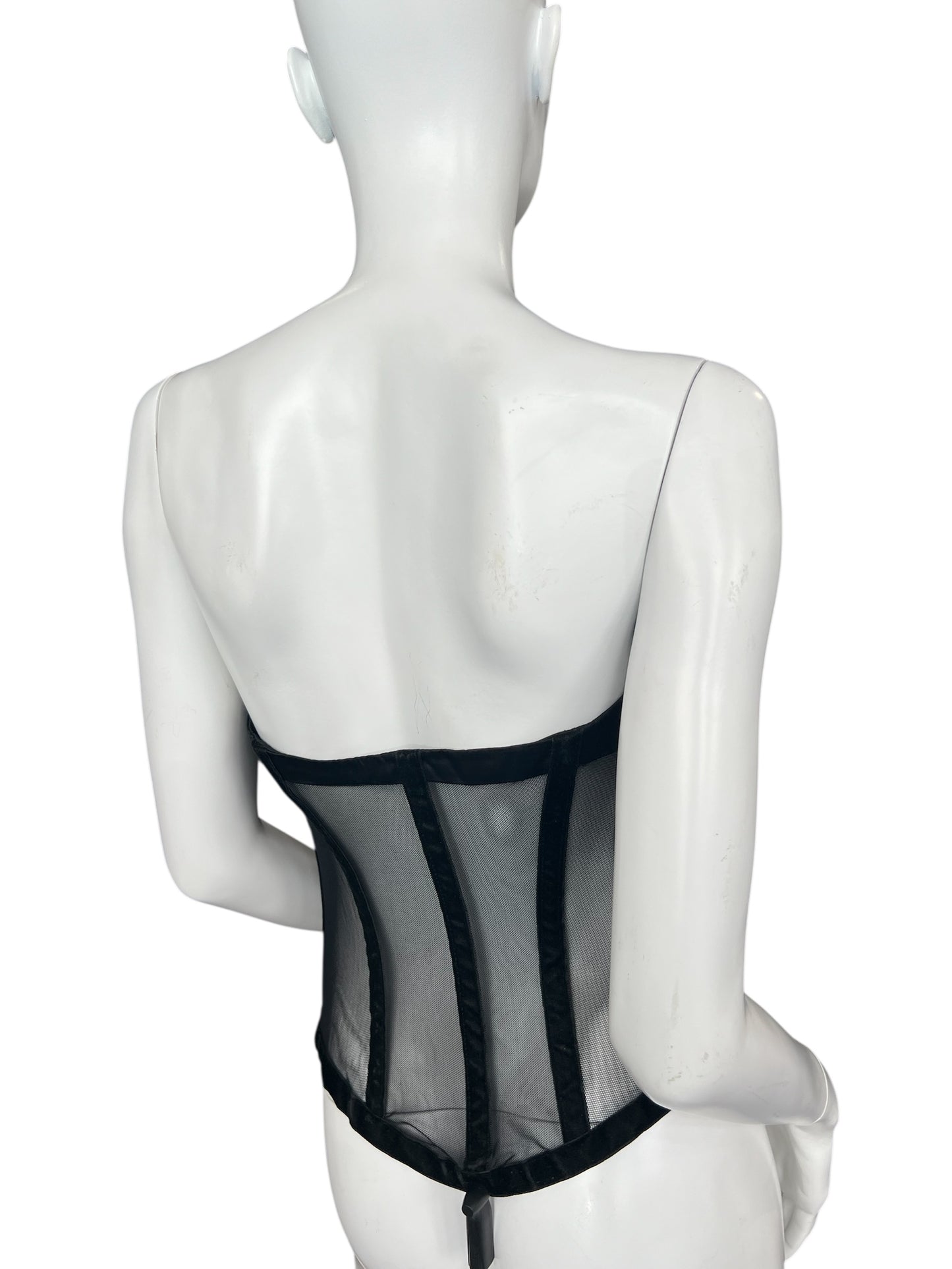 HOMEMADE TULLE BUSTIER