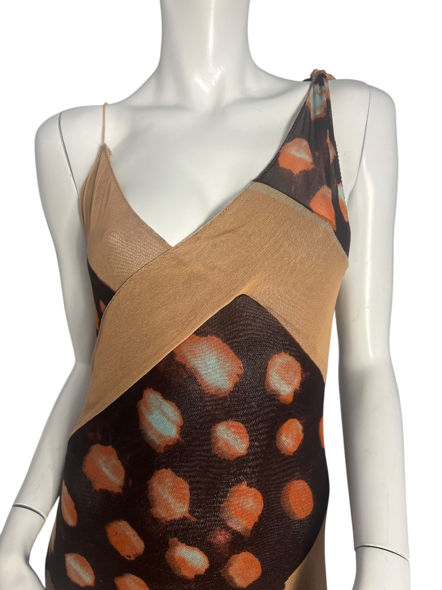 JEAN PAUL GAULTIER S/S 2001 ASYMETRICAL DRESS