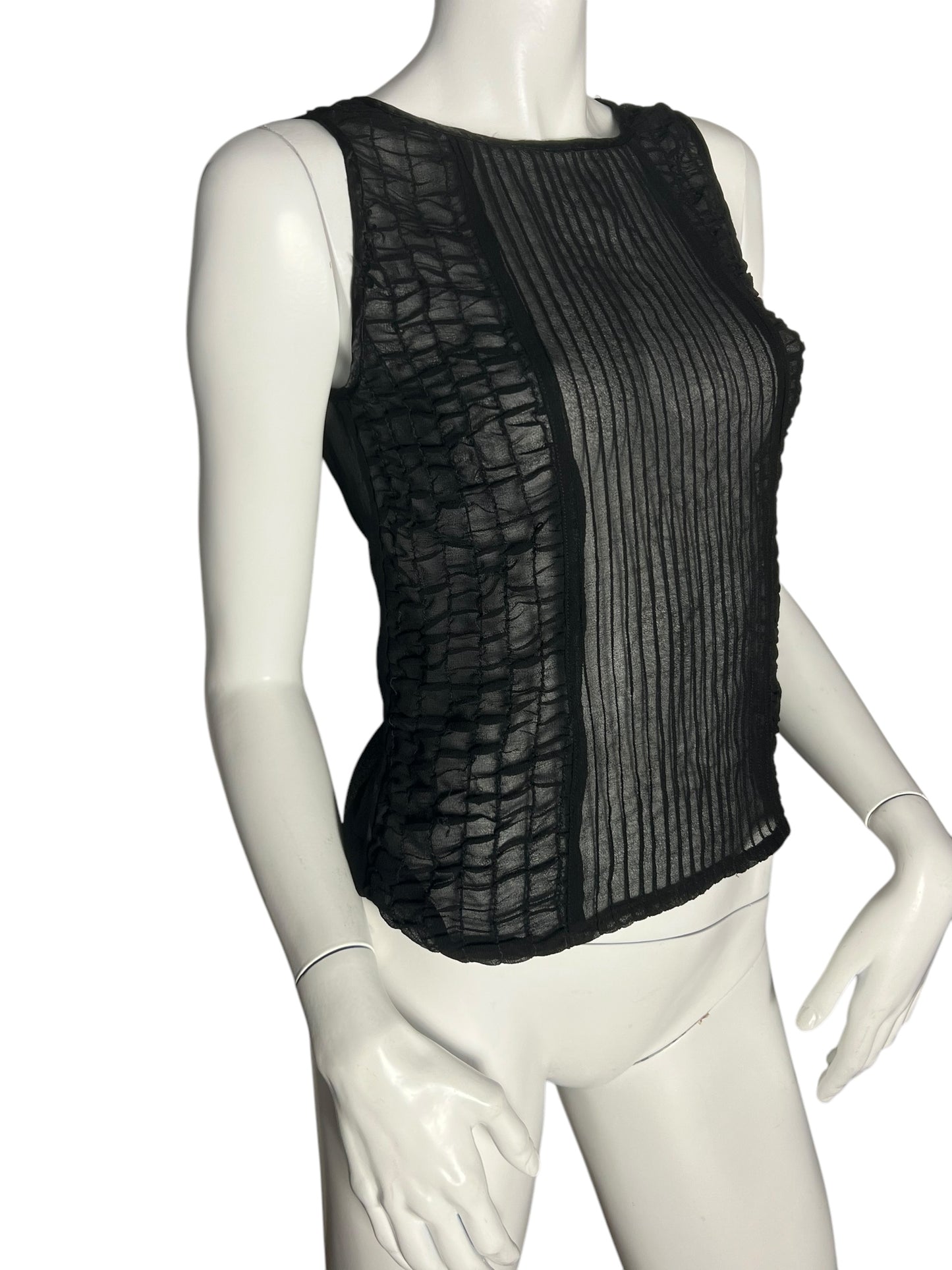 VINTAGE SHEER TULLE TOP