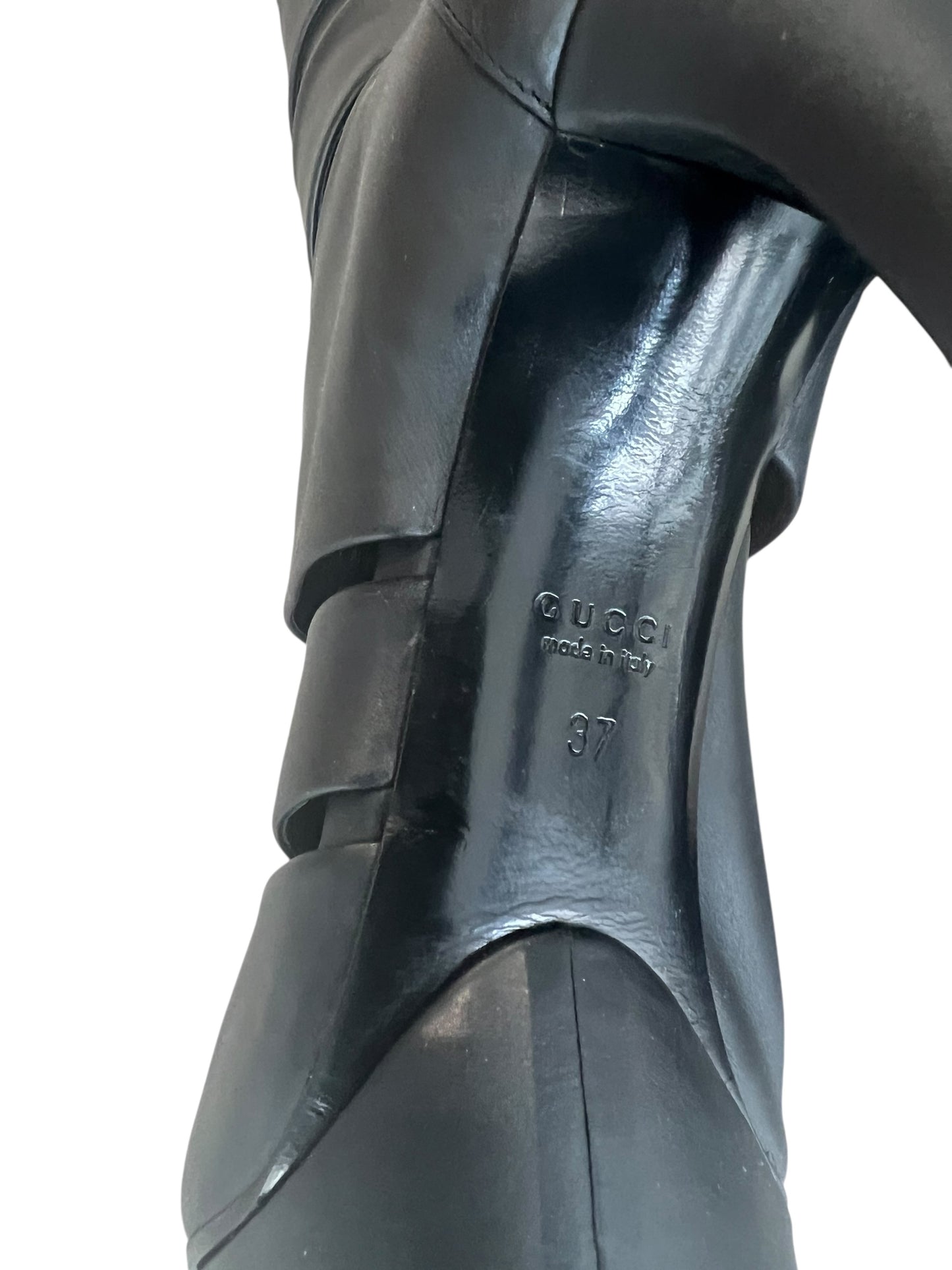 GUCCI S/S 2010 HELENA CUT OUT BOOTS