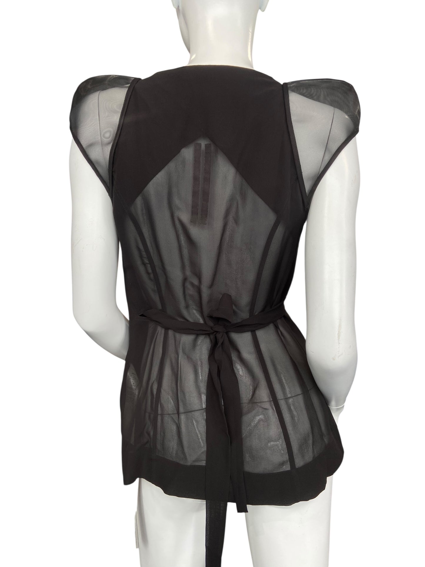 RICK OWENS S/S 2020 SILK TOP