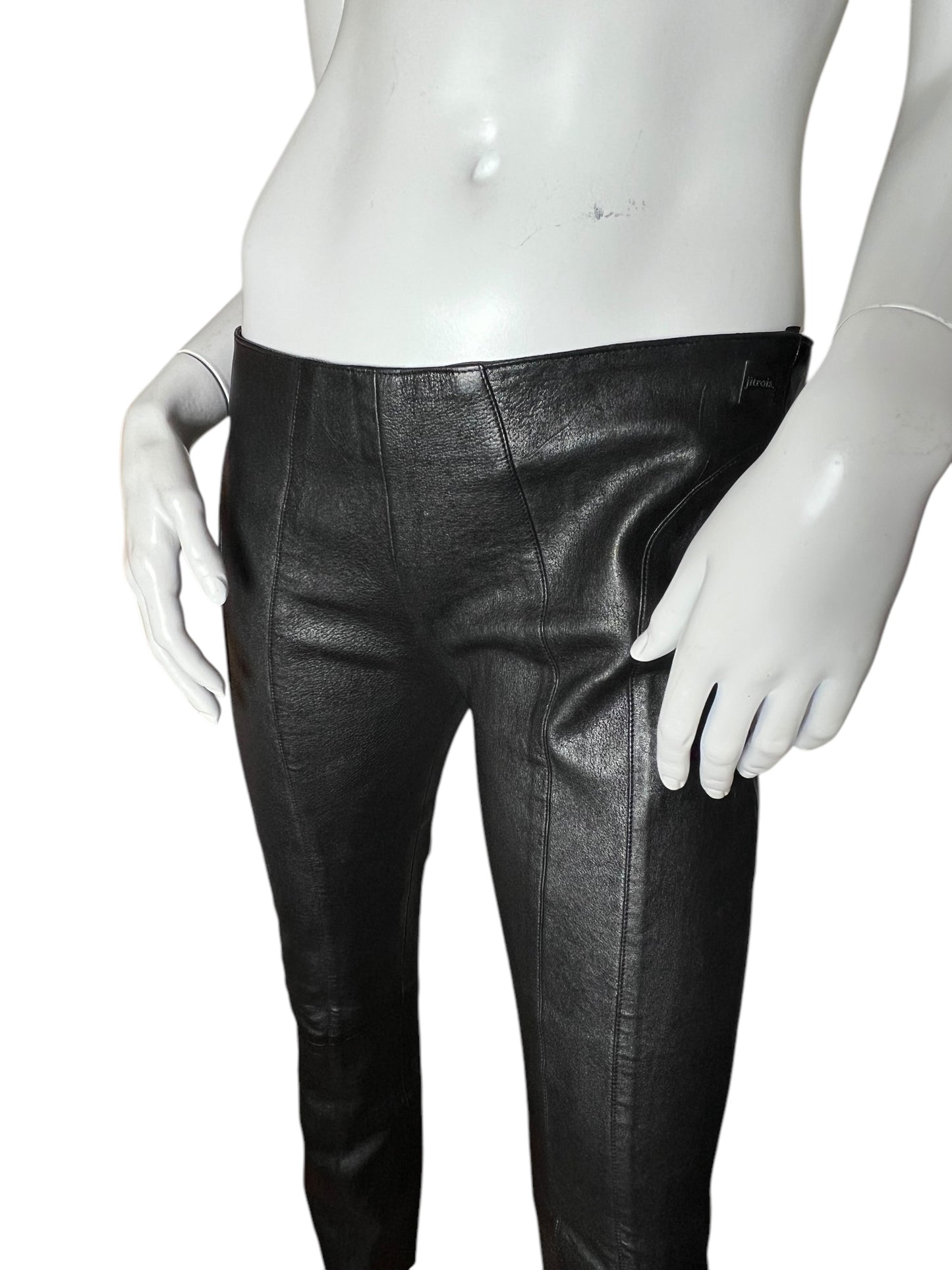 JITROIS LAMB LEATHER PANTS