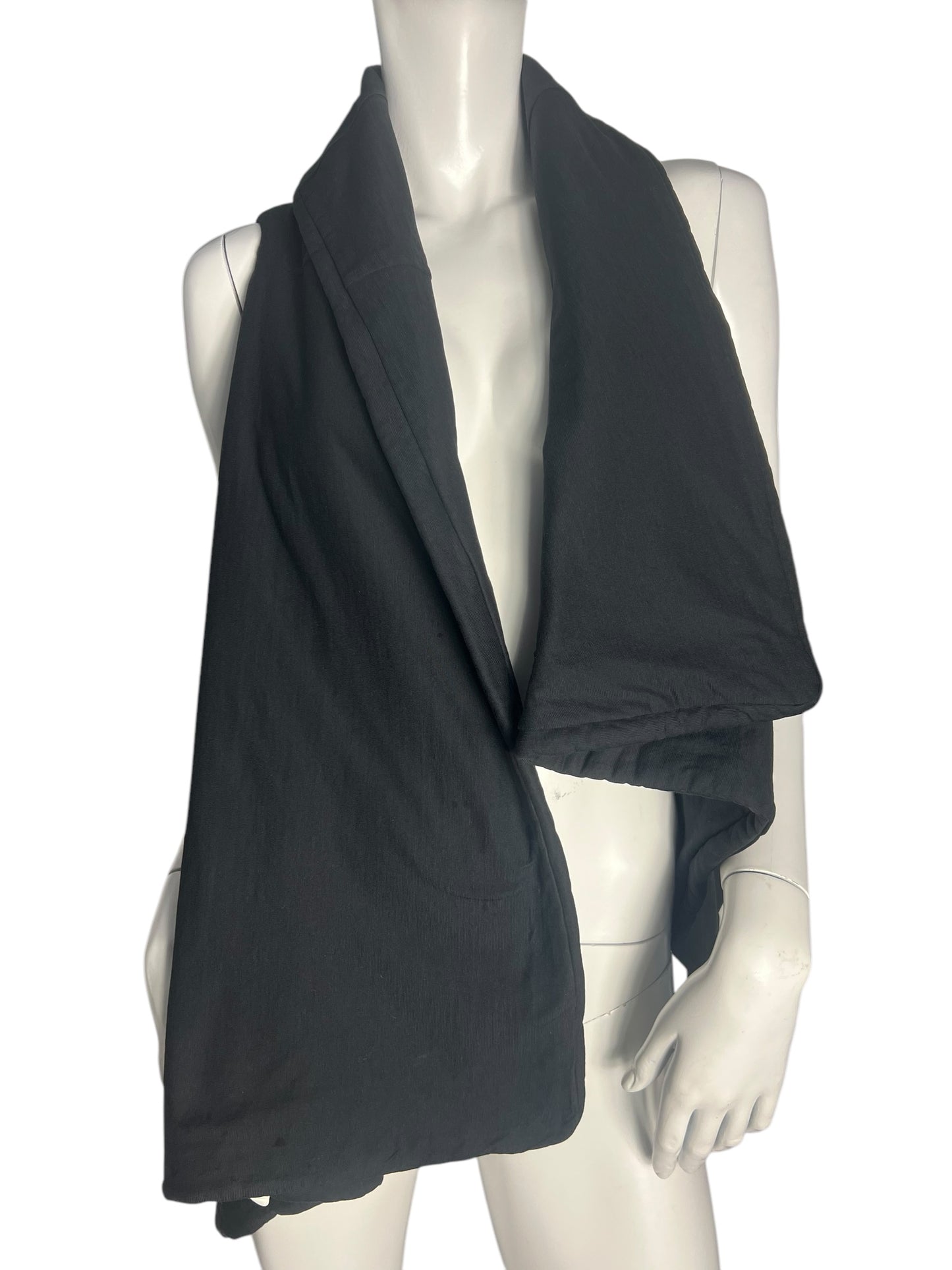 ANN DEMEULEMEESTER SLEEVELESS COTTON JACKET