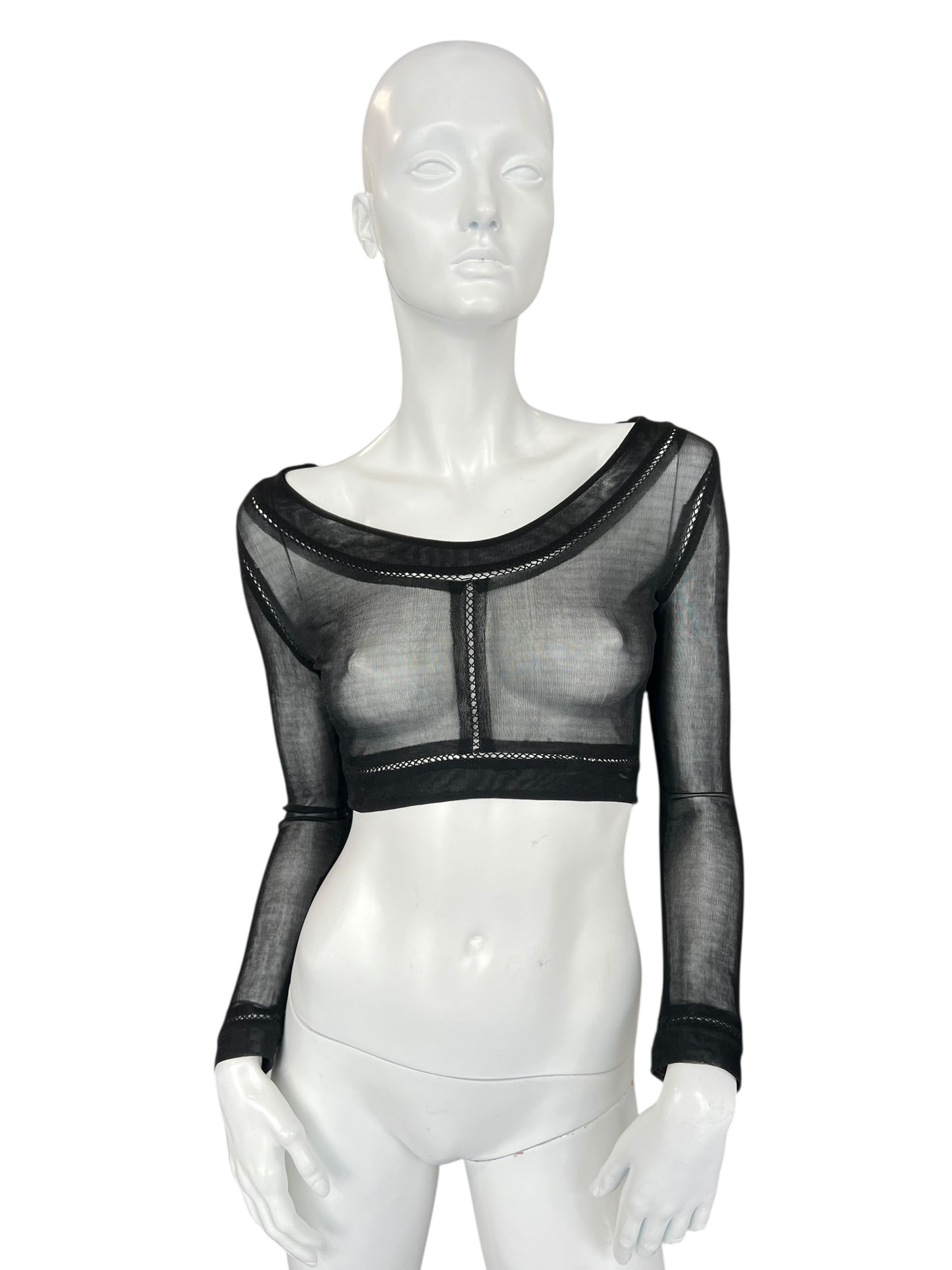PLEIN SUD SHEER TOP