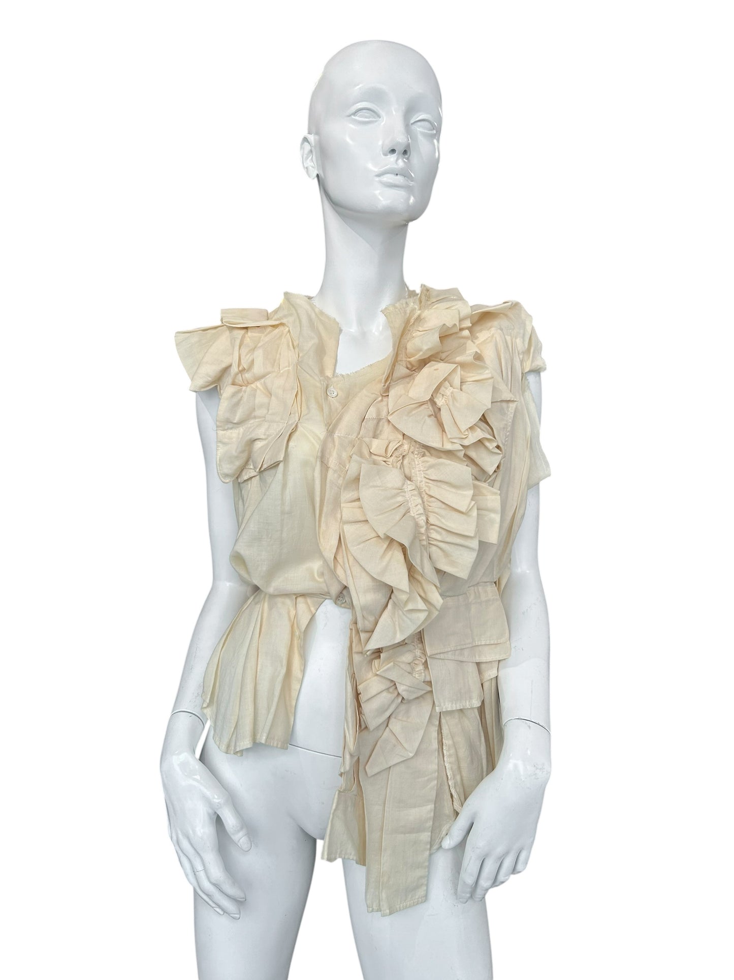 COMME DES GARÇONS FOLDED BLOUSE