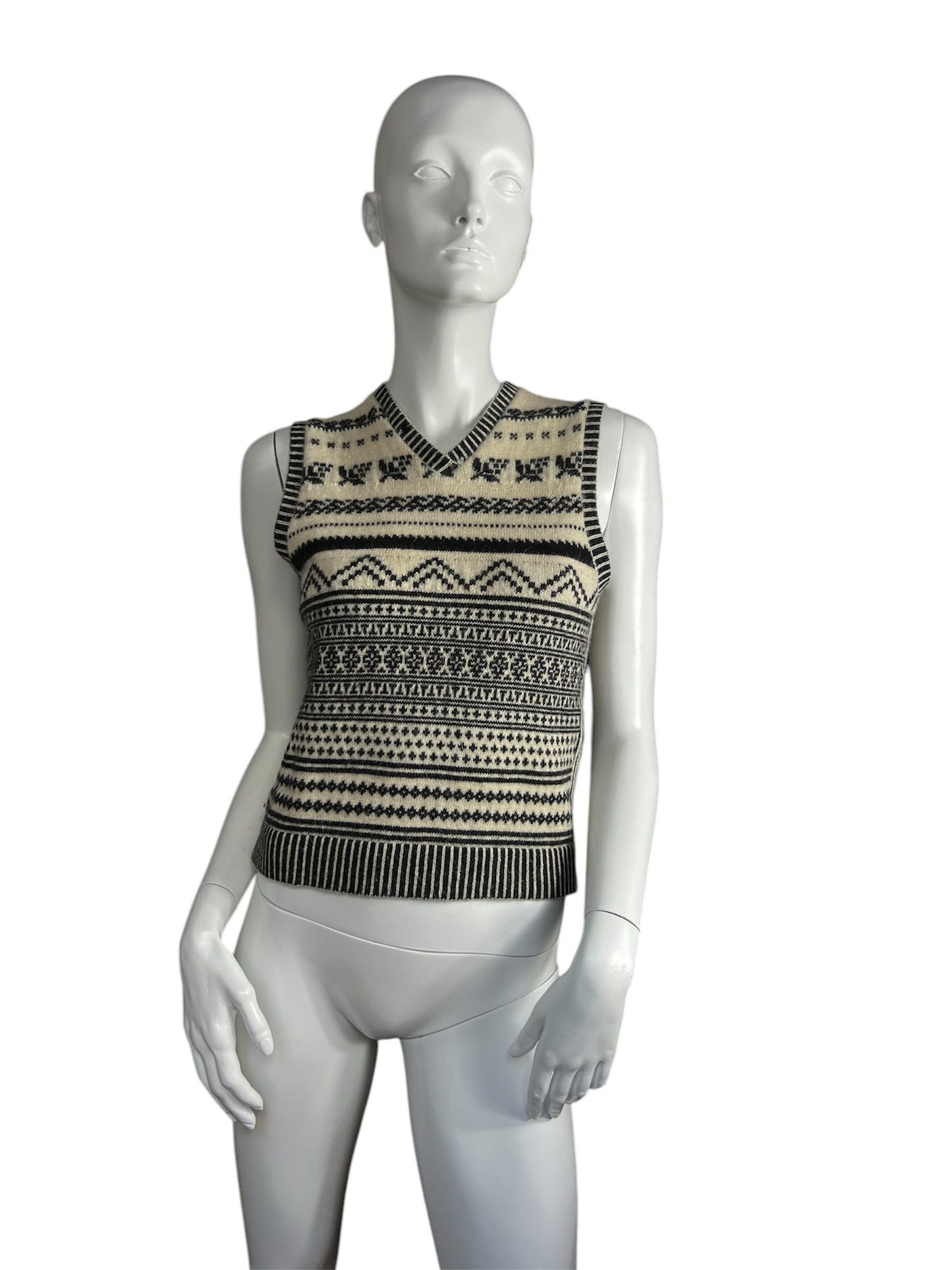 JEAN PAUL GAULTIER SLEEVELESS SWEATER