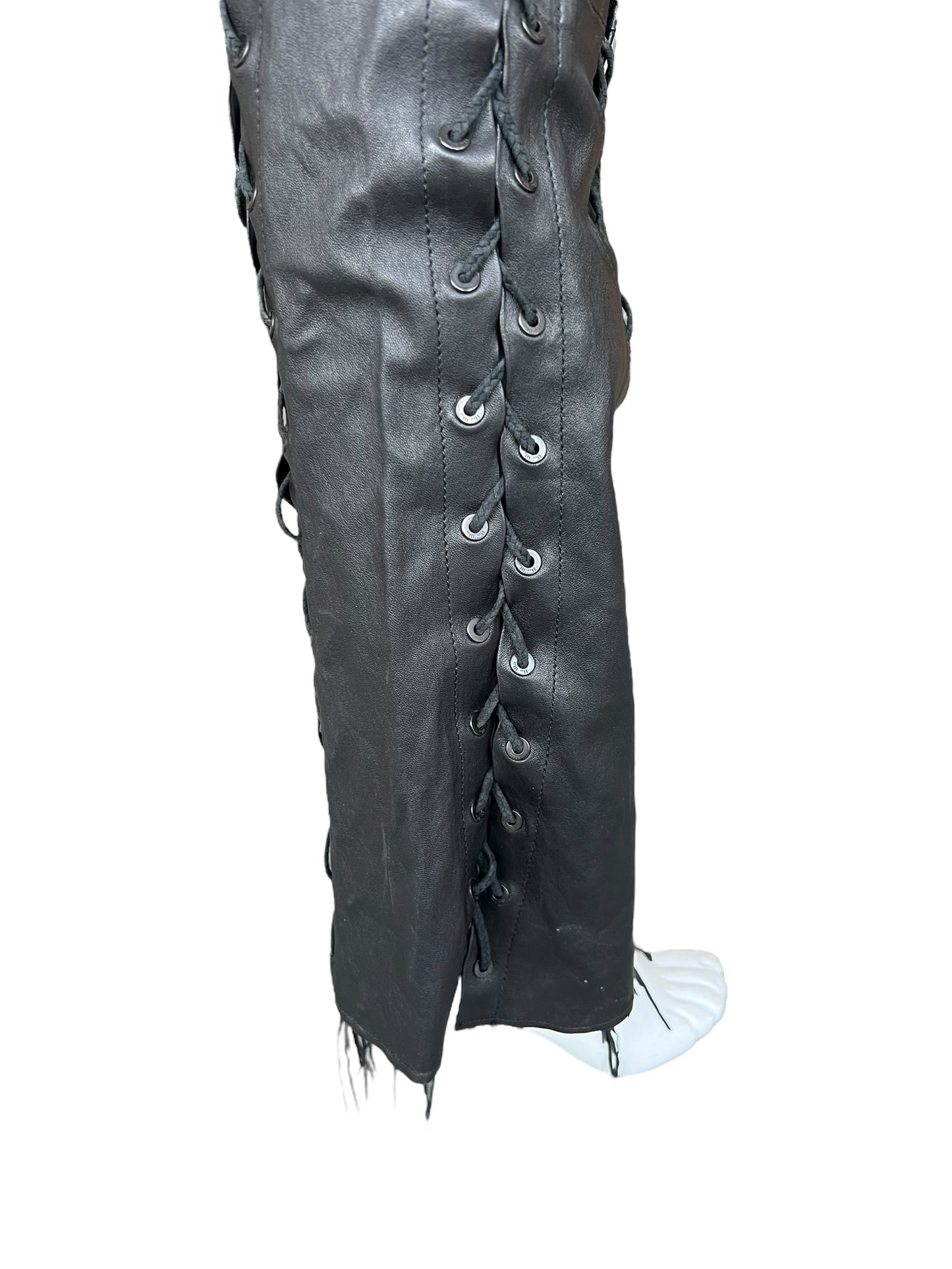 BEN TAVERNITI LEATHER PANTS