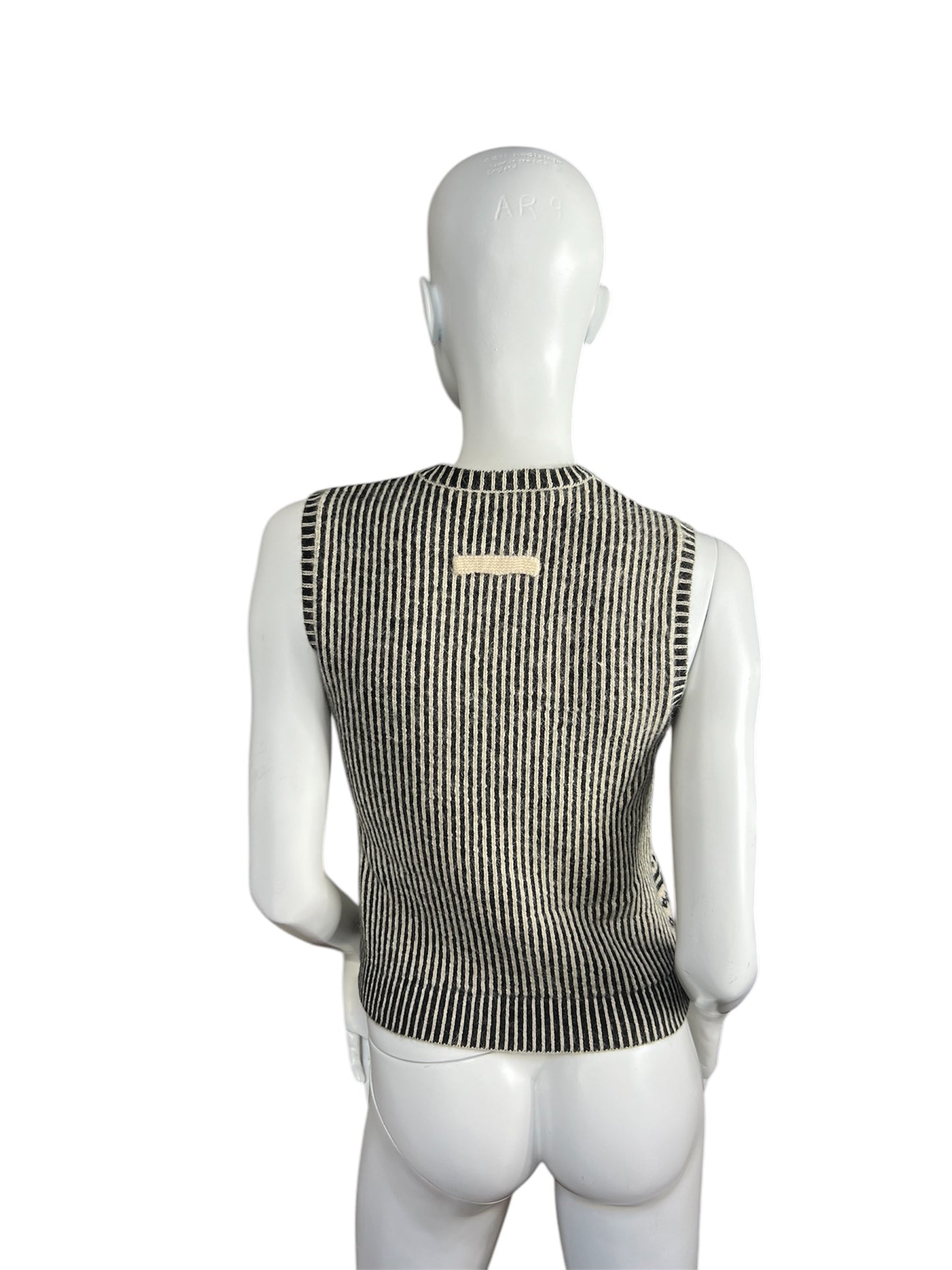 JEAN PAUL GAULTIER SLEEVELESS SWEATER