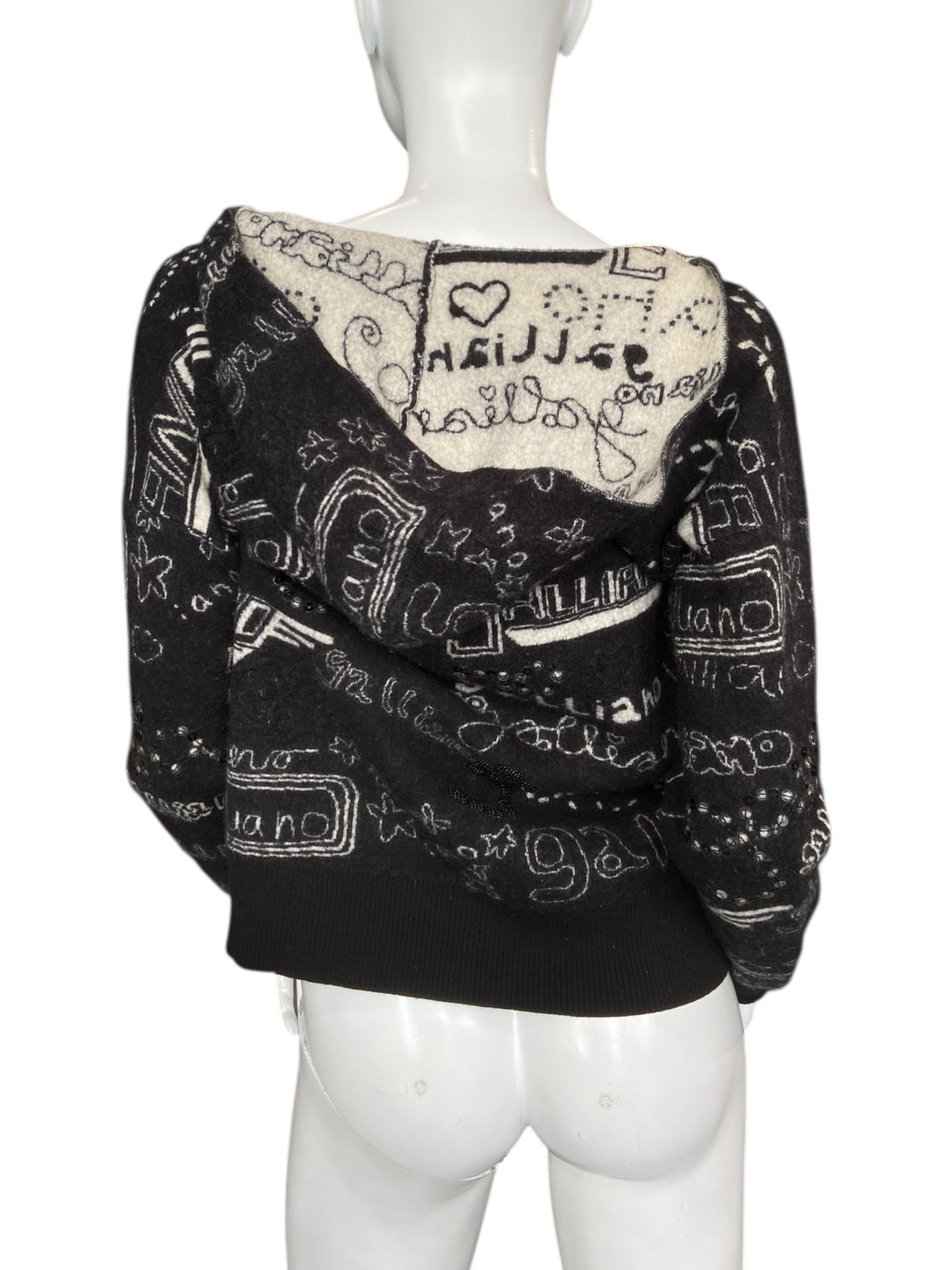 JOHN GALLIANO HOODED SWEATER